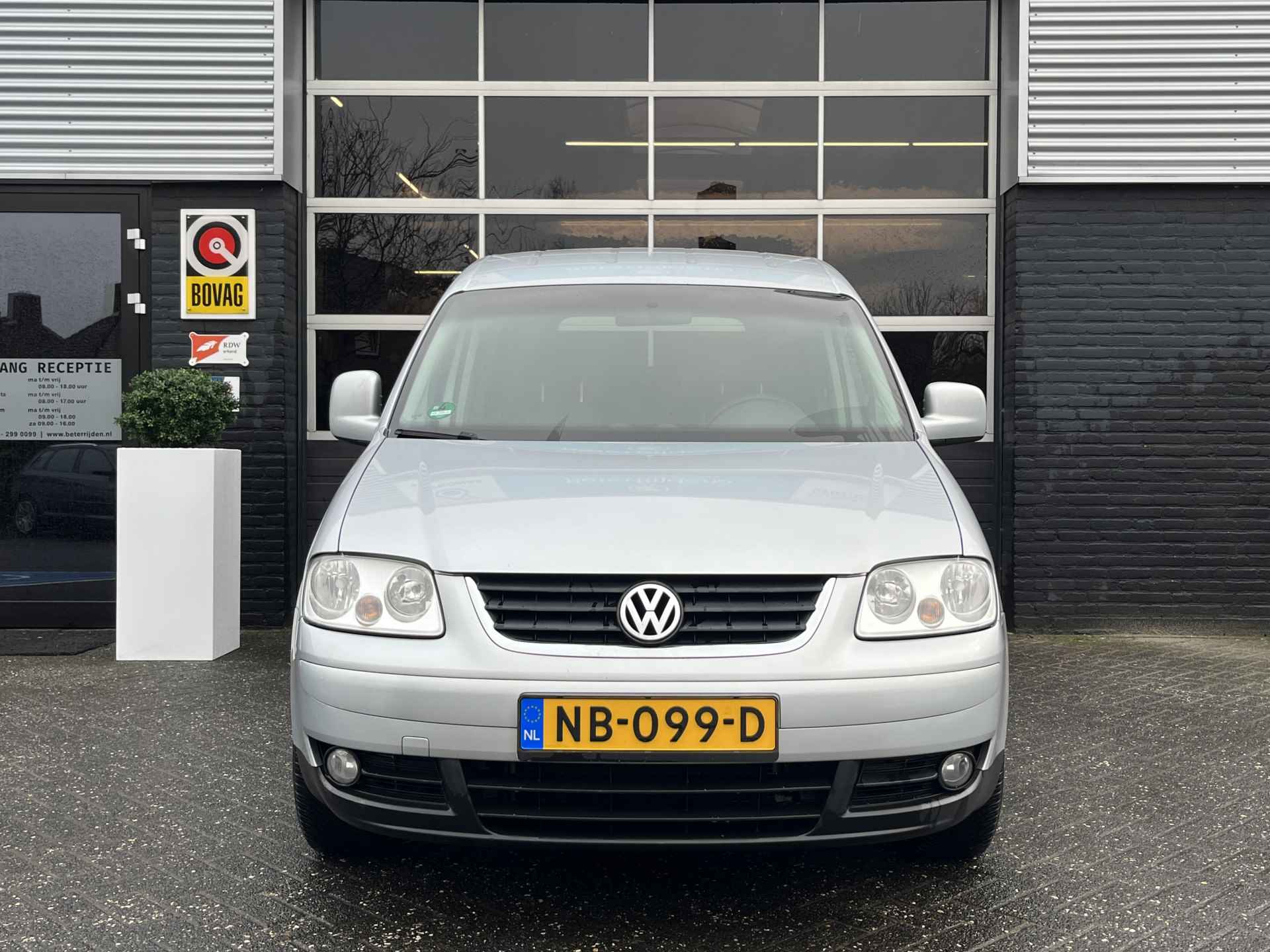 Volkswagen Caddy 1.6 Optive Comfort 5p. Airco, Bluetooth, Camera, Trekhaak, Leder - 4/20