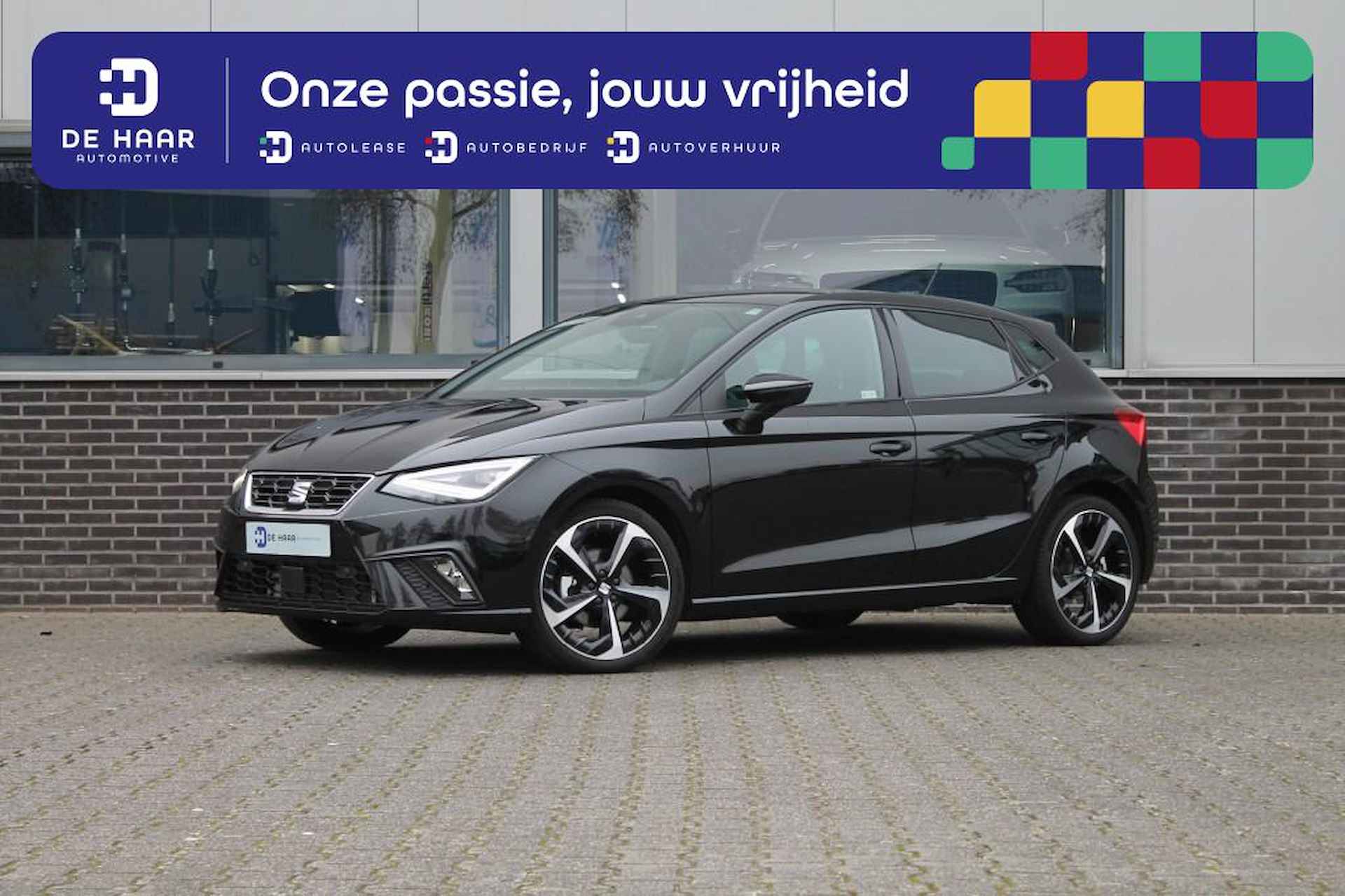 SEAT Ibiza 1.0 TSI 116Pk FR DSG Automaat - LED - Navi - Stoelverwarm. - 1/25