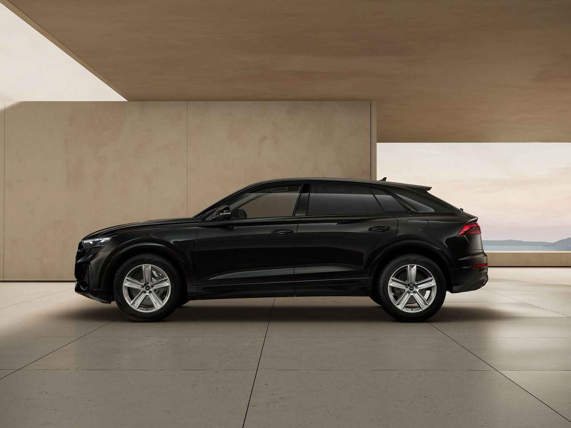 Audi Q8 Pro Line Advanced 55 TFSI e 290 kW / 394 pk CUV 8 Audi Q8 55 TFSI e quattro Pro Line Advanced · Optiekpakket zwart · Stoelventilatie/ massage · Getint glas · Leder bekleding - 8/8