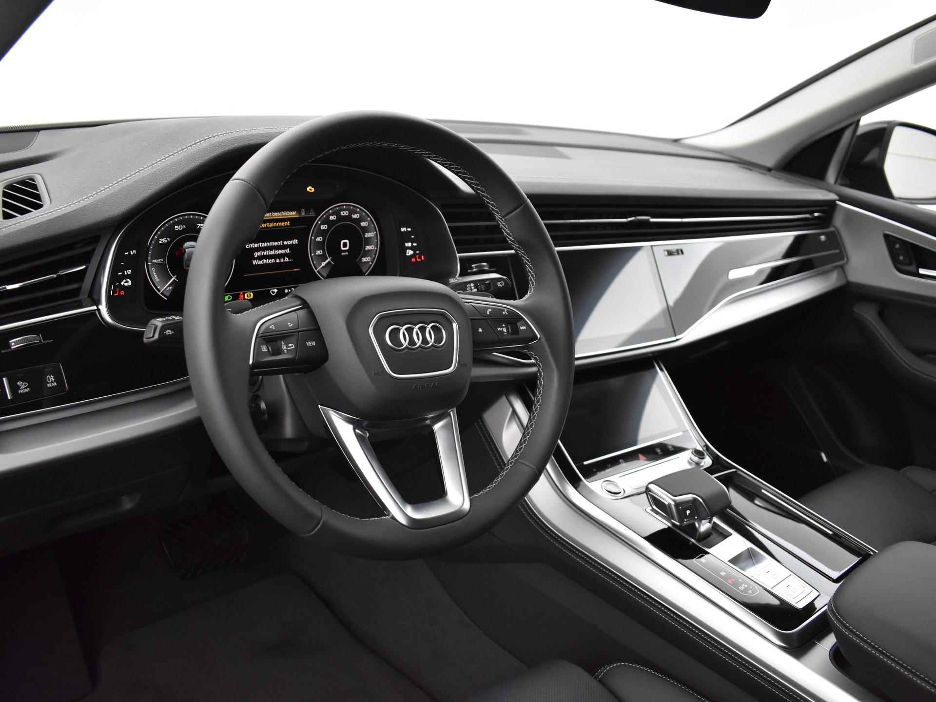 Audi Q8 Pro Line Advanced 55 TFSI e 394 PK Audi Q8 55 TFSI e quattro Pro Line Advanced · Optiekpakket zwart · Stoelventilatie/ massage · Getint glas · Leder bekleding - 14/34