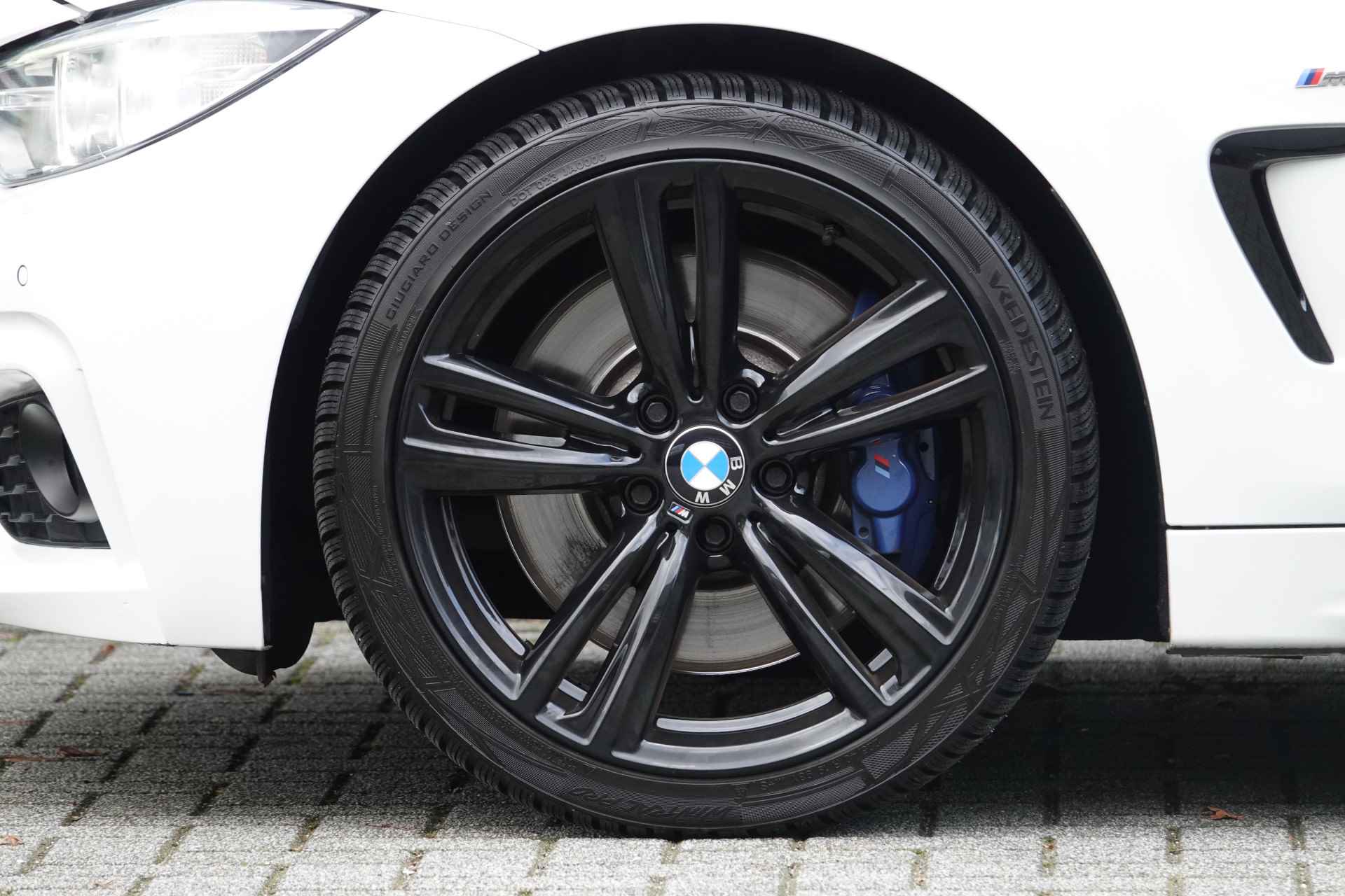 BMW 4 Serie Coupé 435i High Executive M-Sport | Schuifdak | H & K | Leder | Memory | - 14/31