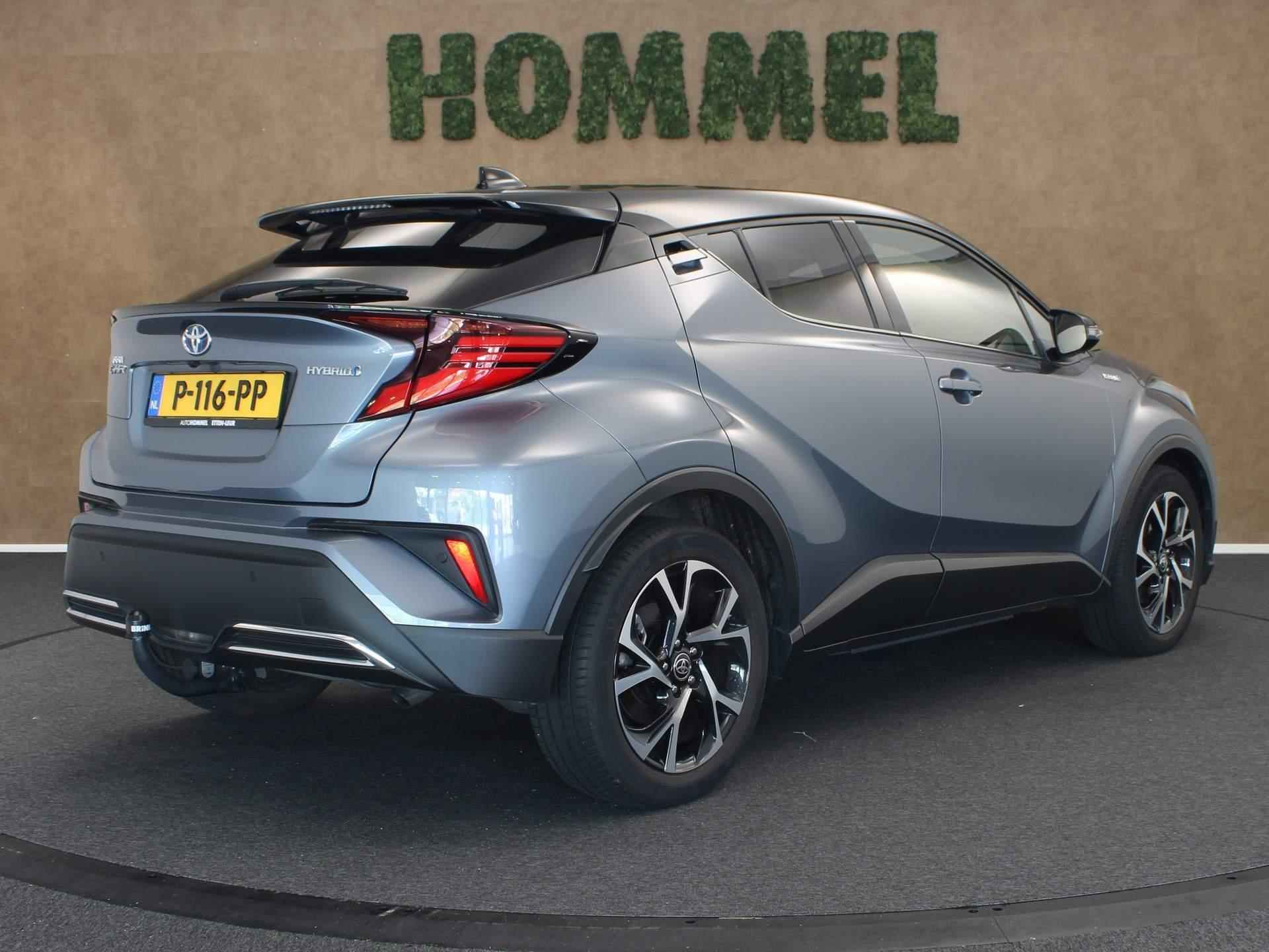 Toyota C-HR 2.0 Hybrid Bi-Tone Style - TREKHAAK (725KG GEREMD) - PARKEERSENSOREN VOOR EN ACHTER - DODEHOEK DETECTIE - ADAPTIVE CRUISE CONTROL - STOEL EN STUUR VERWARMING - KEYLESS ENTRY & START - 6/39