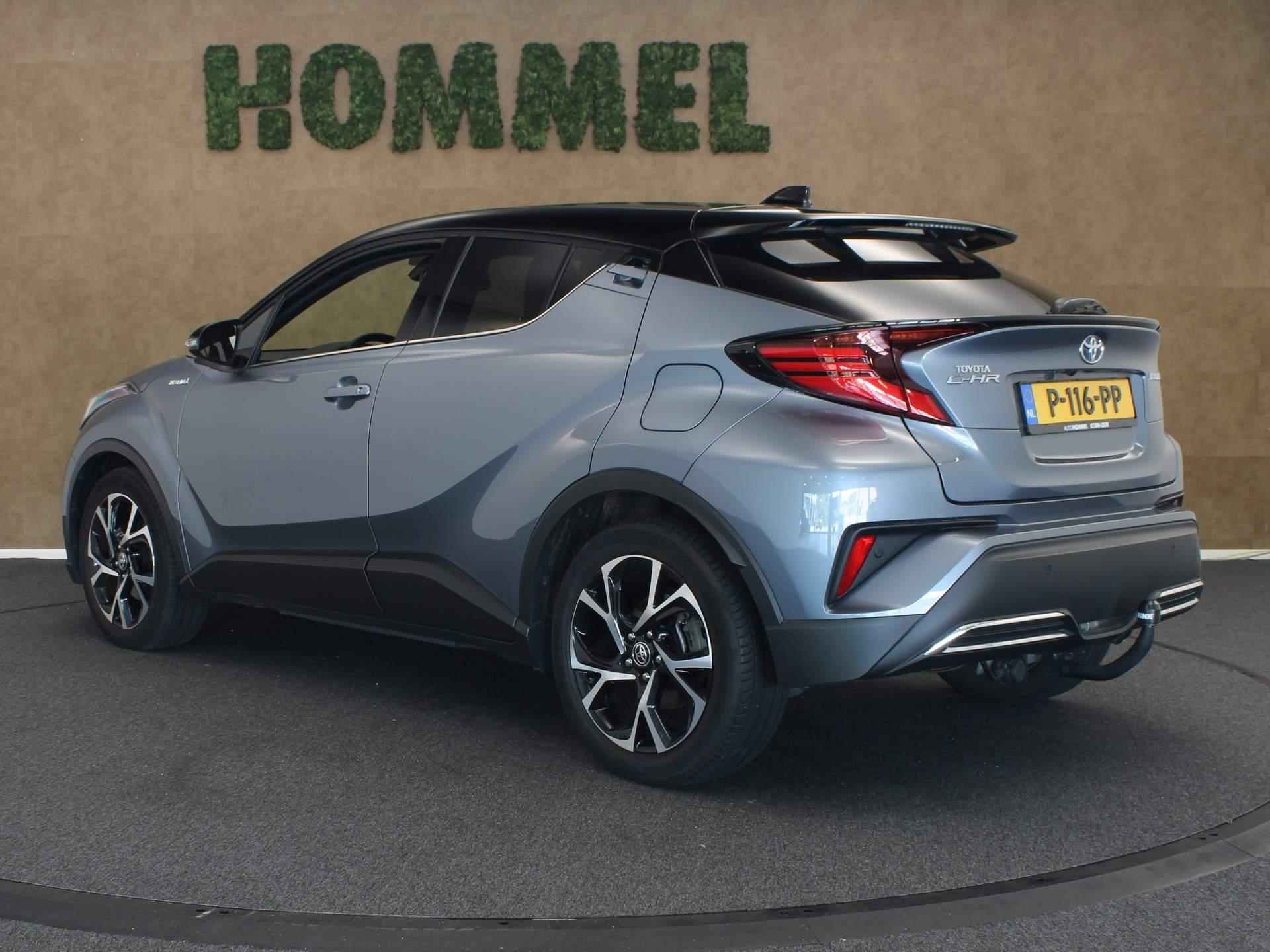 Toyota C-HR 2.0 Hybrid Bi-Tone Style - TREKHAAK (725KG GEREMD) - PARKEERSENSOREN VOOR EN ACHTER - DODEHOEK DETECTIE - ADAPTIVE CRUISE CONTROL - STOEL EN STUUR VERWARMING - KEYLESS ENTRY & START - 7/39