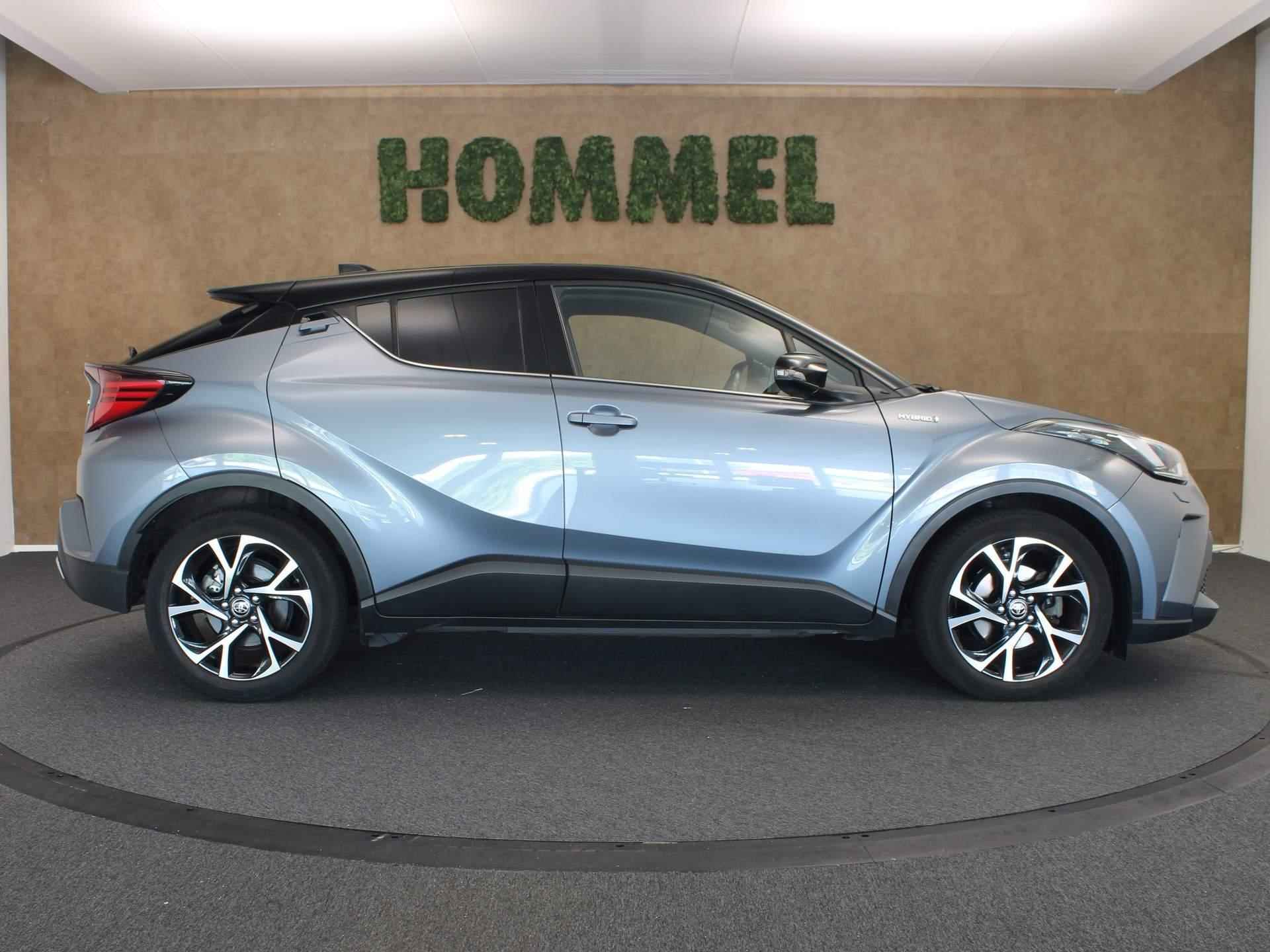 Toyota C-HR 2.0 Hybrid Bi-Tone Style - TREKHAAK (725KG GEREMD) - PARKEERSENSOREN VOOR EN ACHTER - DODEHOEK DETECTIE - ADAPTIVE CRUISE CONTROL - STOEL EN STUUR VERWARMING - KEYLESS ENTRY & START - 9/39