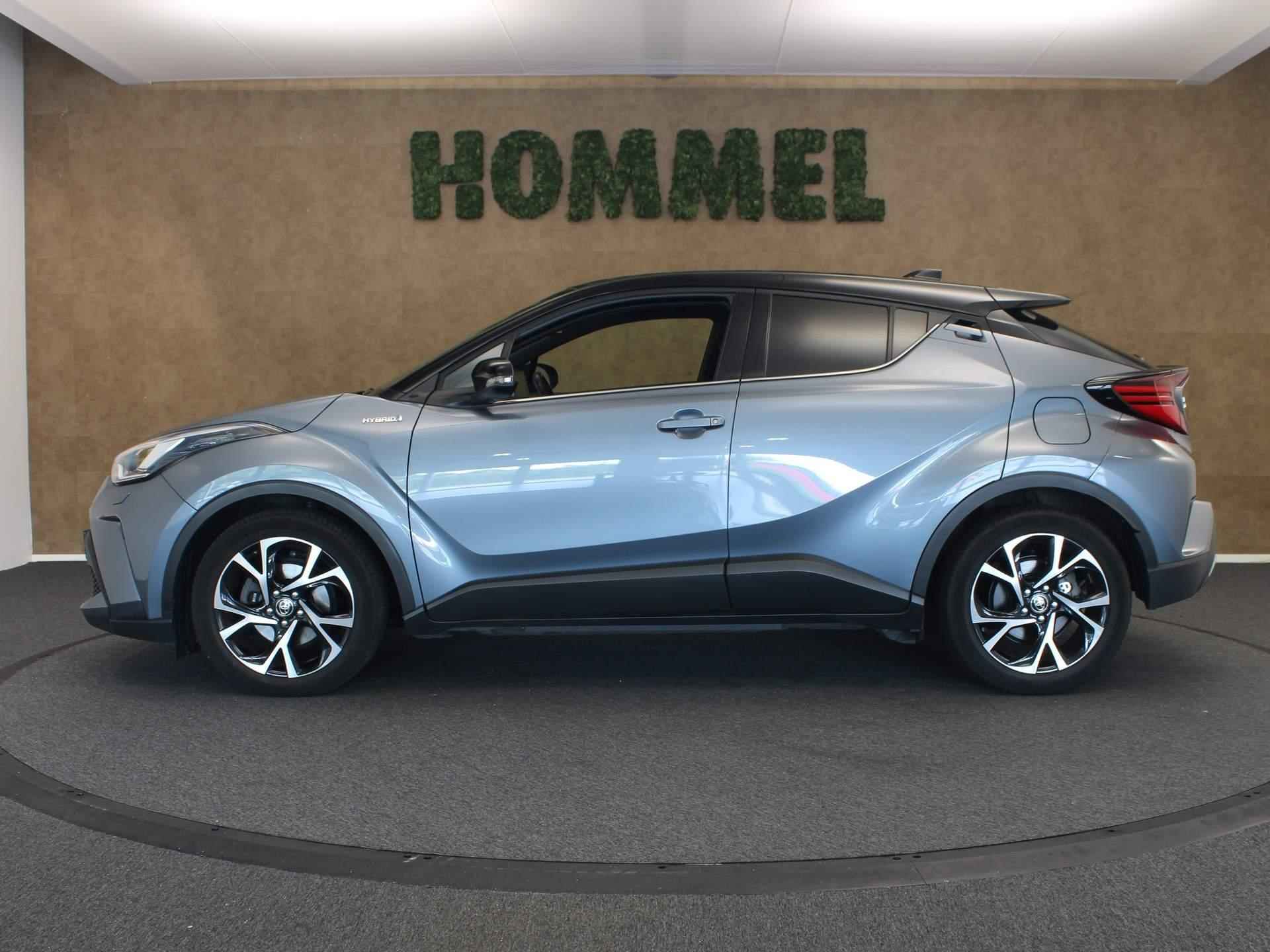 Toyota C-HR 2.0 Hybrid Bi-Tone Style - TREKHAAK (725KG GEREMD) - PARKEERSENSOREN VOOR EN ACHTER - DODEHOEK DETECTIE - ADAPTIVE CRUISE CONTROL - STOEL EN STUUR VERWARMING - KEYLESS ENTRY & START - 10/39