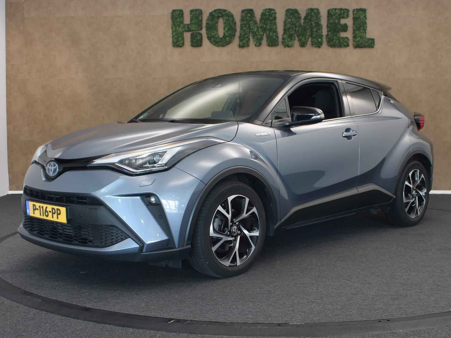 Toyota C-HR 2.0 Hybrid Bi-Tone Style - TREKHAAK (725KG GEREMD) - PARKEERSENSOREN VOOR EN ACHTER - DODEHOEK DETECTIE - ADAPTIVE CRUISE CONTROL - STOEL EN STUUR VERWARMING - KEYLESS ENTRY & START - 1/39