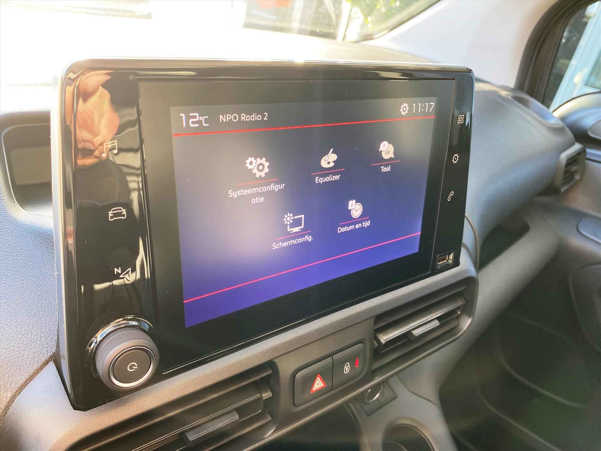 Citroen Berlingo Van GB 1.5 BlueHDi 100pk L1 Club | 2 zits,  navigatie via apple carplay en android auto, airconditioning, cruise control, mistlampen - 21/48