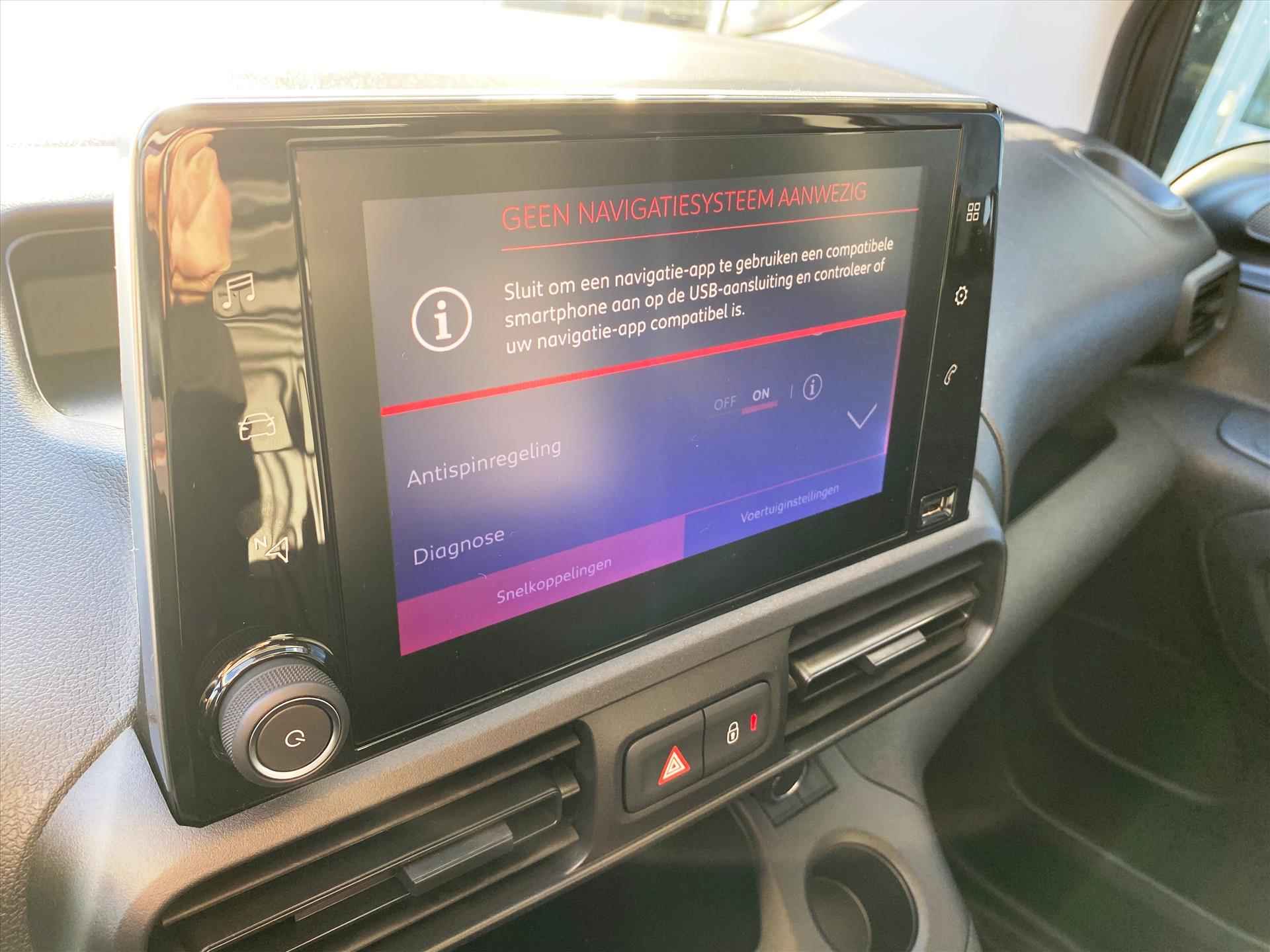 Citroen Berlingo Van GB 1.5 BlueHDi 100pk L1 Club | 2 zits,  navigatie via apple carplay en android auto, airconditioning, cruise control, mistlampen - 23/48