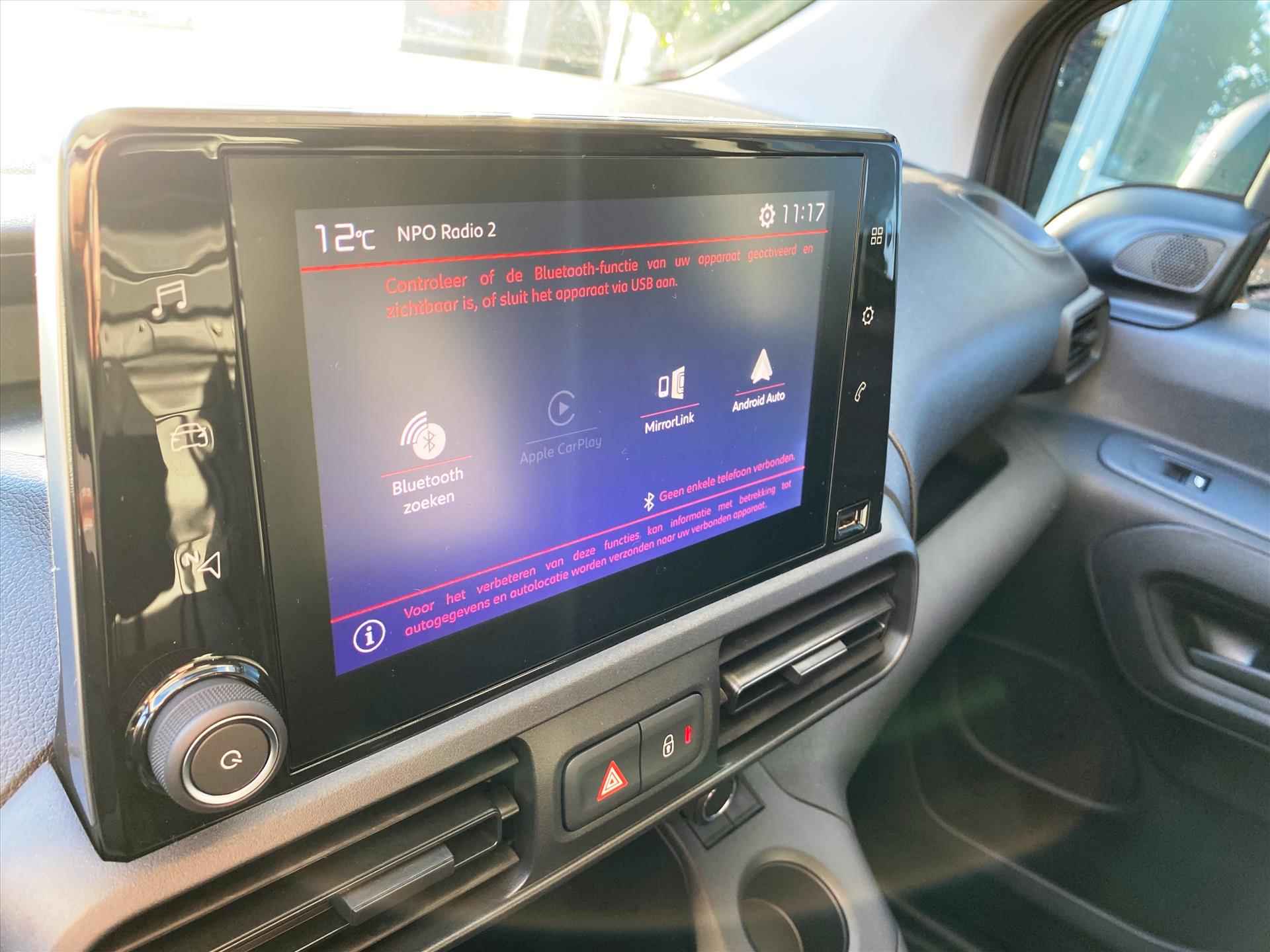 Citroen Berlingo Van GB 1.5 BlueHDi 100pk L1 Club | 2 zits,  navigatie via apple carplay en android auto, airconditioning, cruise control, mistlampen - 27/48