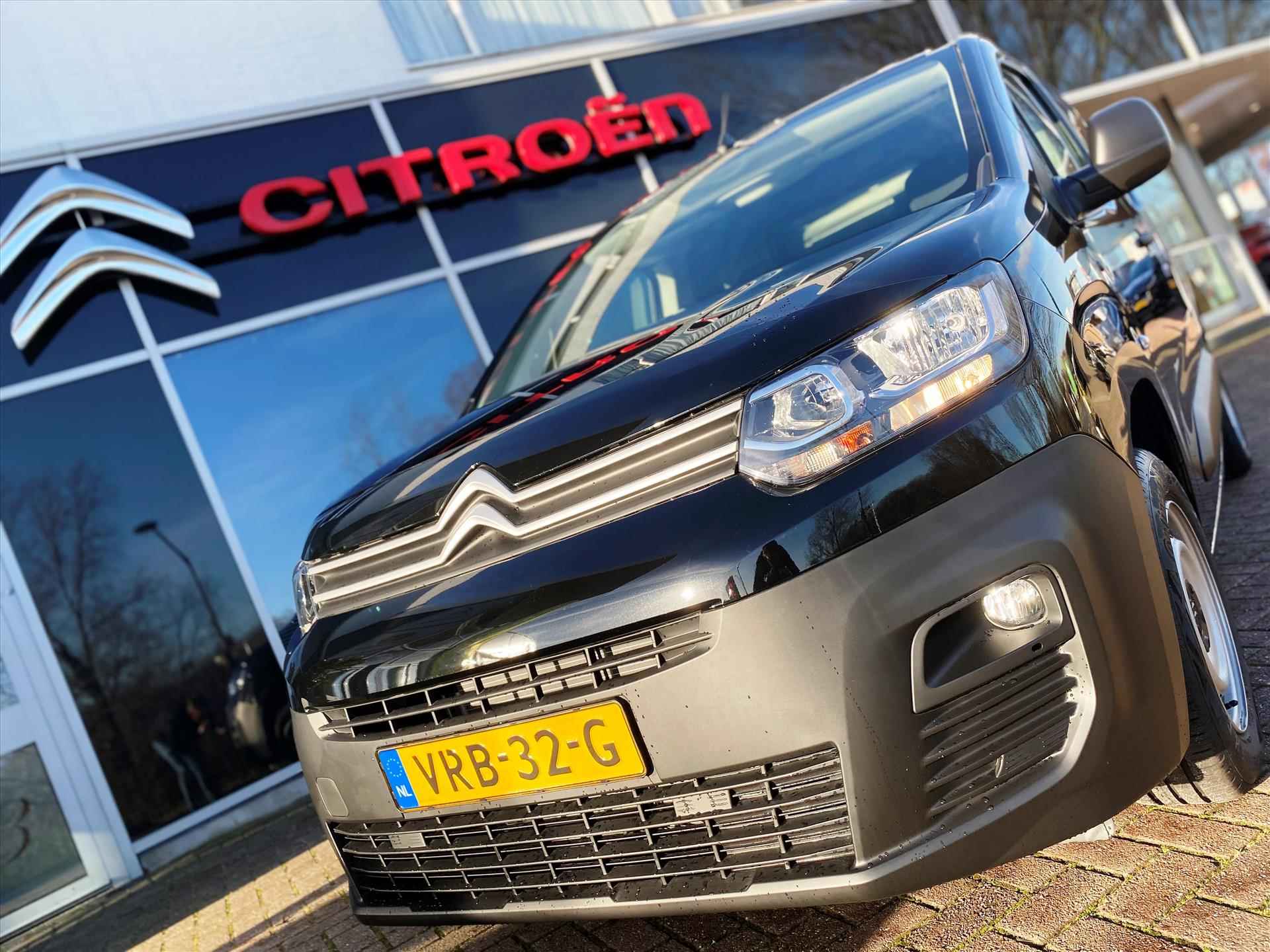 Citroen Berlingo Van GB 1.5 BlueHDi 100pk L1 Club | 2 zits,  navigatie via apple carplay en android auto, airconditioning, cruise control, mistlampen - 30/48