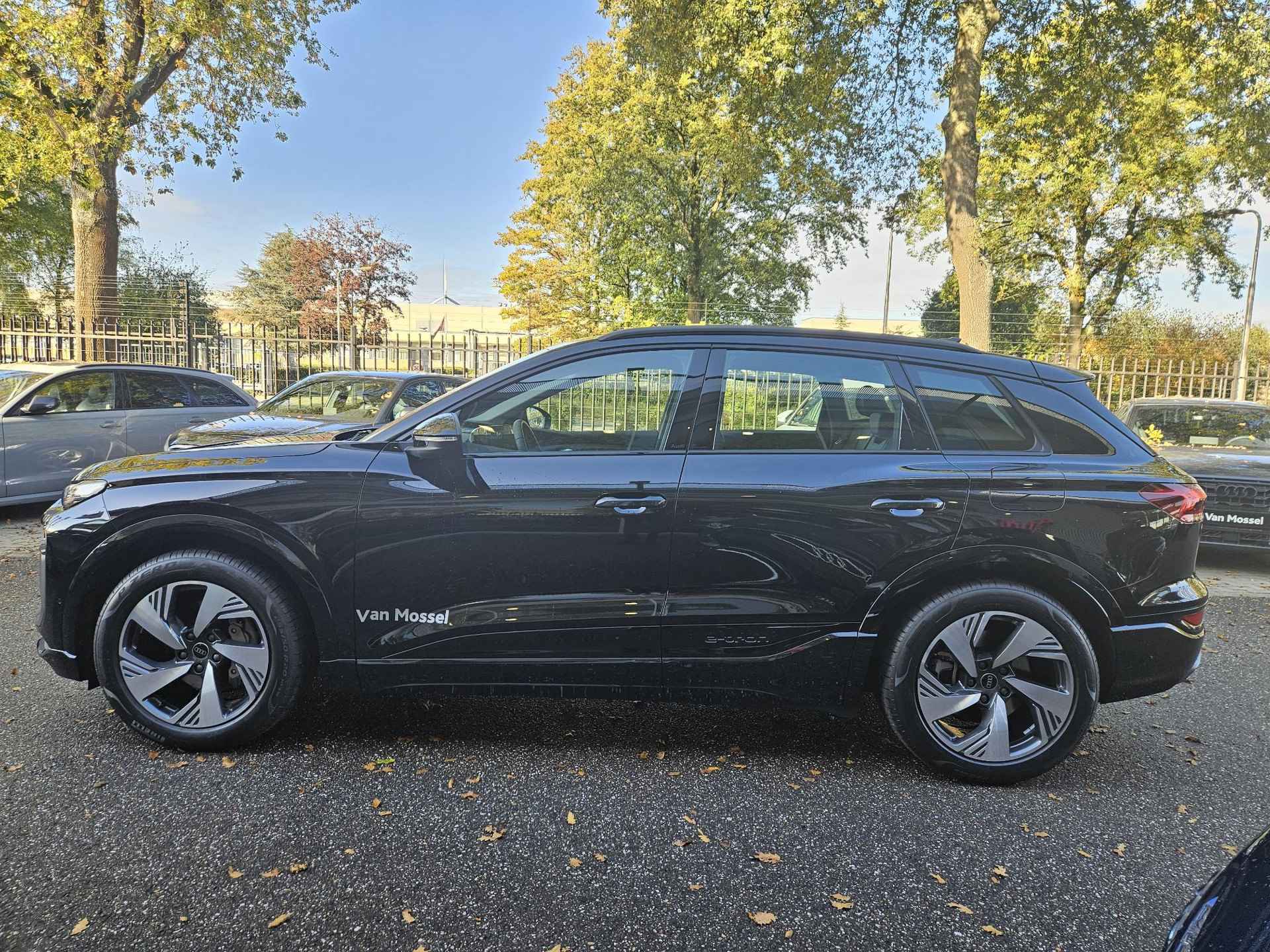 Audi Q6 e-tron Advanced edition 100 kWh | Navigatie | Camera | Adaptive Cruise Control | Climate Control | Stoelverwarming | Lederen - kunstlederen stoelen | Virtual Cockpit | LED | Lichtmetalen velgen | Warmtepomp | Sportstoelen | MMI bijrijdersscherm | - 5/12