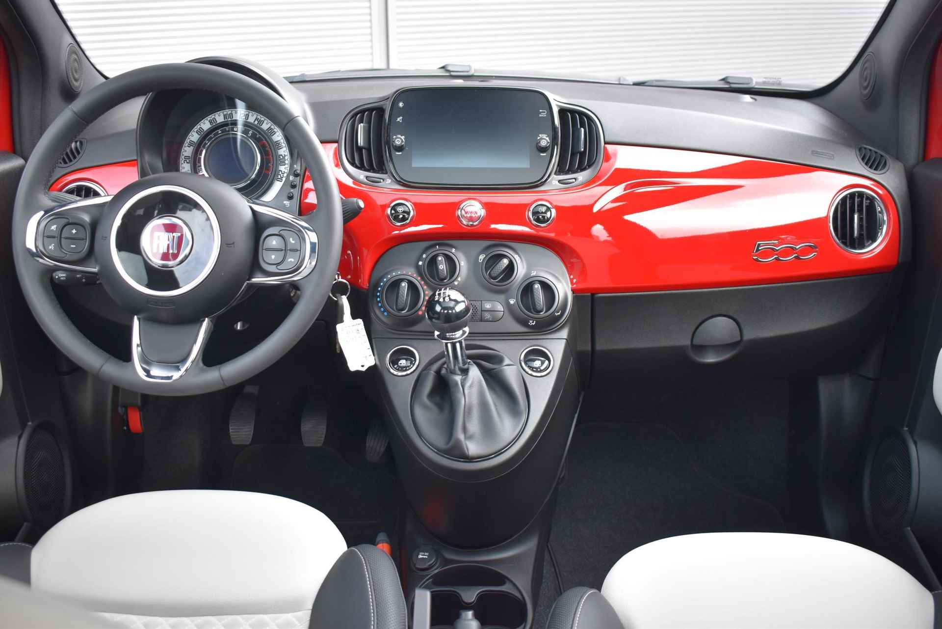 Fiat 500 1.0 Hybrid Dolcevita Panoramadak Apple CarPlay Cruise Control - 13/34