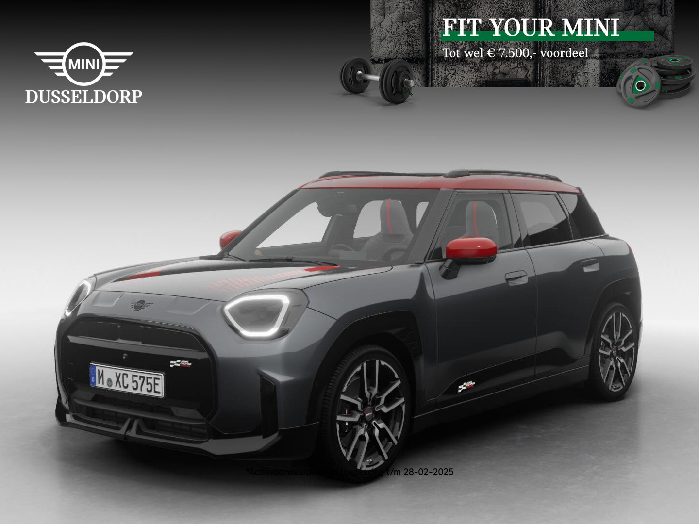 MINI Aceman SE John Cooper Works Pakket XL PRIVATE LEASE EUR 615,- (48 mnd/10.000 km)