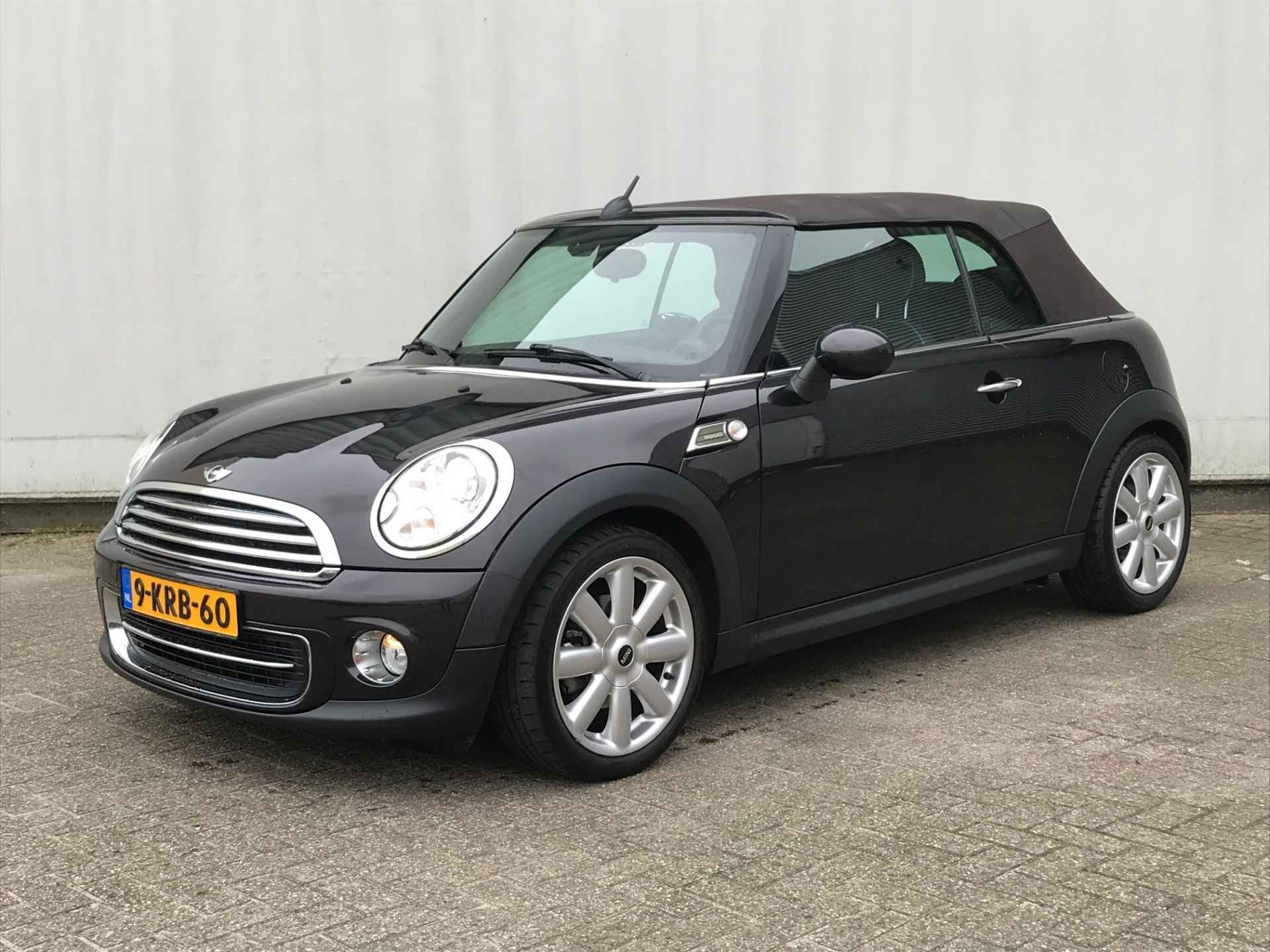 MINI Cabrio 1.6 Cooper 123PK Chili Highgate! Leder / Navi / Stl.vw - 8/24