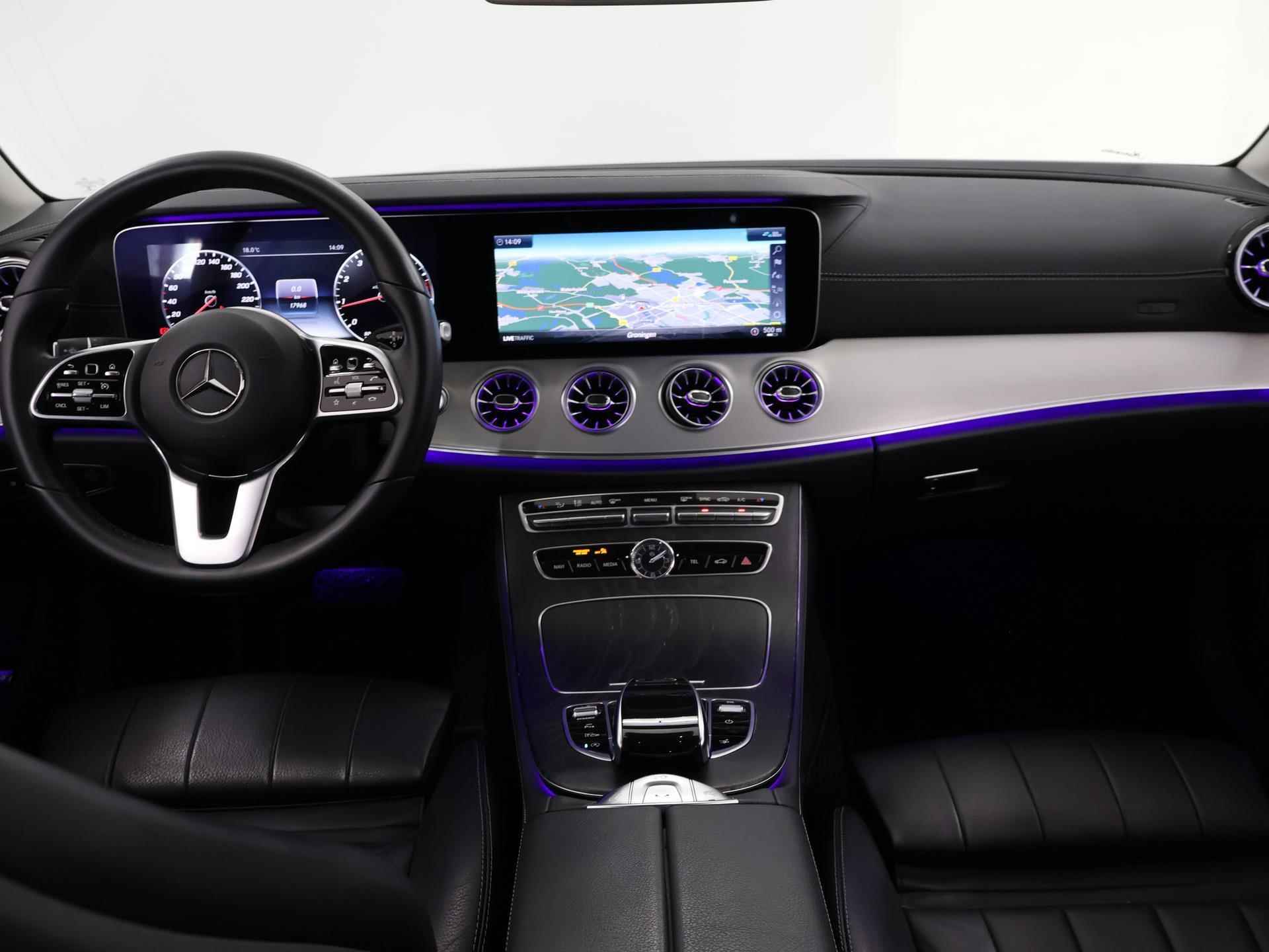 Mercedes-Benz E-klasse Cabrio 200 Premium Night | Lederen bekleding | Airscarf | Multibeam led | Dodehoek assistentie | Memory pakket | Trekhaak - 9/44