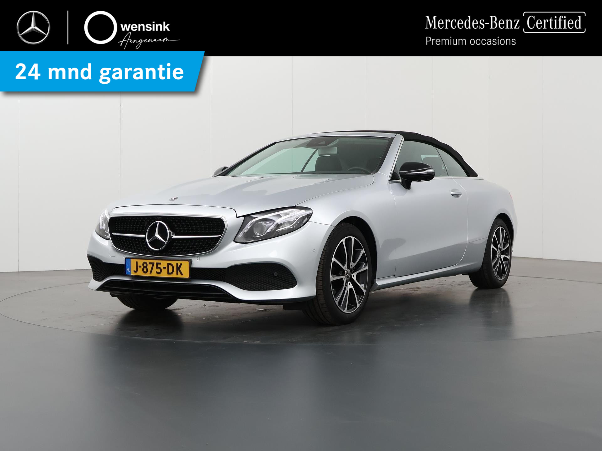 Mercedes-Benz E-klasse Cabrio 200 Premium Night | Lederen bekleding | Airscarf | Multibeam led | Dodehoek assistentie | Memory pakket | Trekhaak bij viaBOVAG.nl