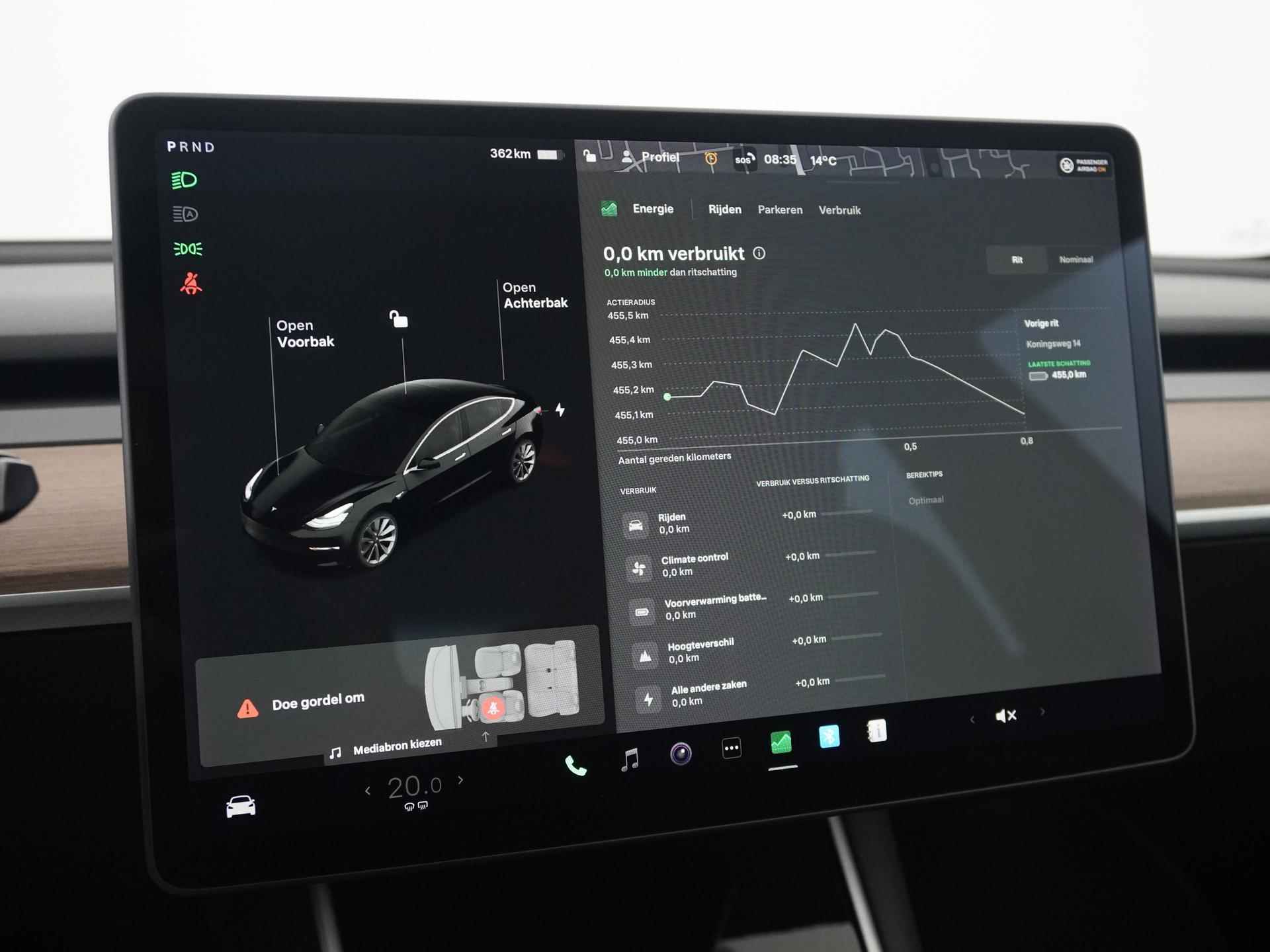 Tesla Model 3 Long Range AWD Dual | Camera | Adapt.cruise | Blind spot | Premium audio | Zondag open! - 17/43