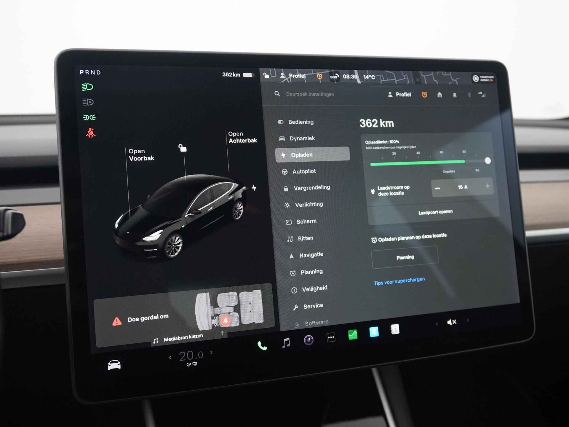 Tesla Model 3 Long Range AWD Dual | Camera | Adapt.cruise | Blind spot | Premium audio | Zondag open! - 18/43