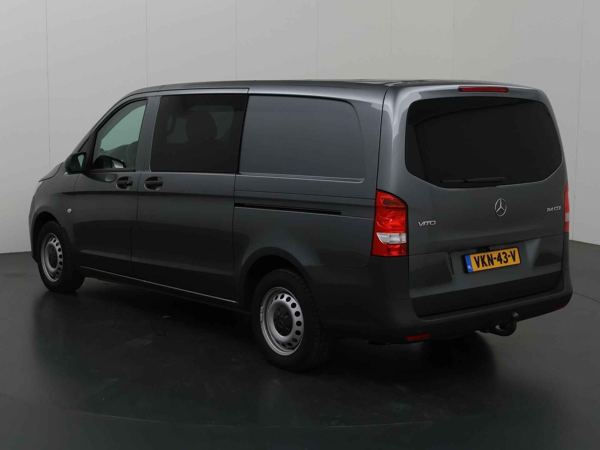 Mercedes-Benz Vito 114 CDI Aut. | L2 Lang | DC Comfort | Schuifdeur L+R | Lederen bekleding | Trekhaak | Parkeercamera | Bluetooth | Certified | - 23/38