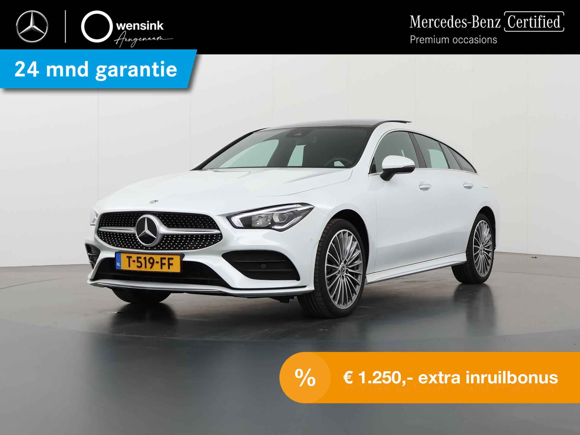 Mercedes-Benz CLA-klasse Shooting Brake 250 e AMG Line | Panoramadak | 19'' velgen | Keyless Go | Sfeerverlichting | achteruitrijcamera | High peformance led | - 1/45