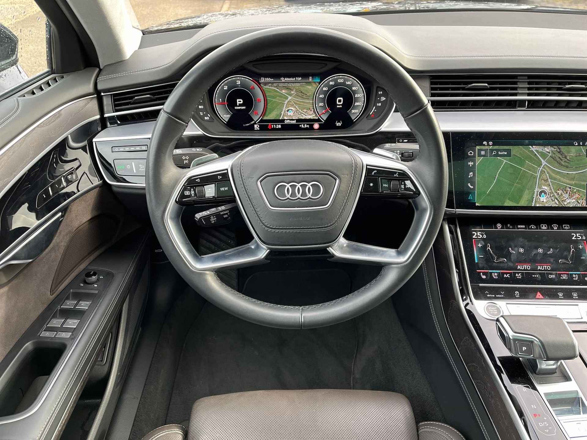 Audi A8 50 TDI quattro Pro Line 286 PK ACC Massage Stoelkoeling Standkachel Head-Up 360 Camera - 10/17