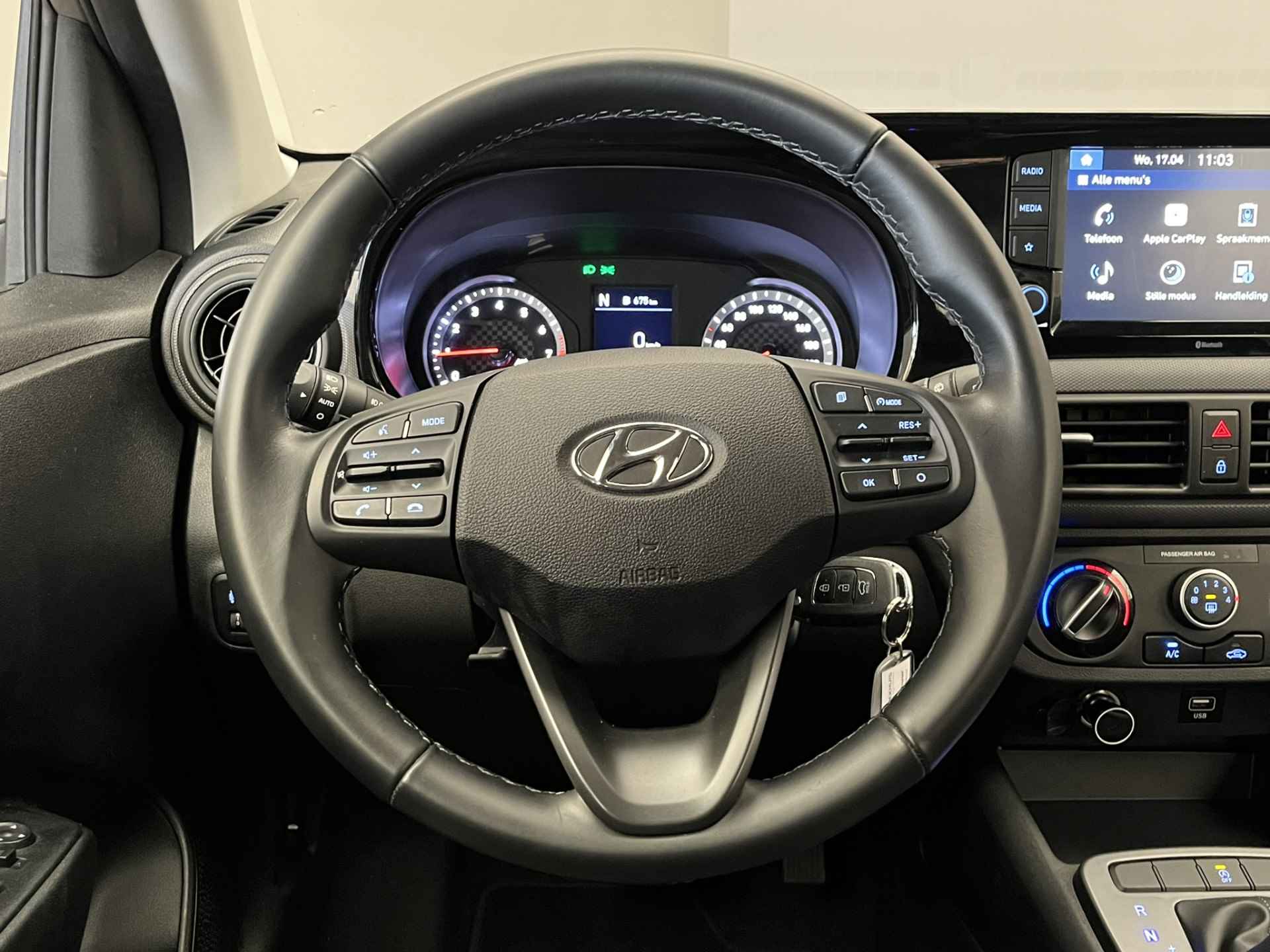 Hyundai i10 1.0 Comfort 5-zits Automaat | 5-Deurs | Airco | Cruise | Bluetooth | DAB | Rijstrooksensor | Central - 27/39