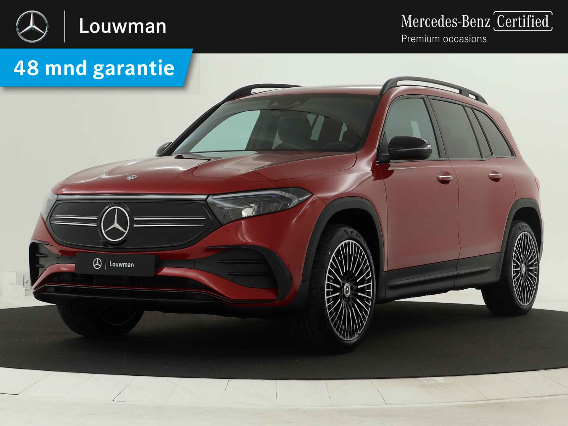 Mercedes-Benz EQB 250 AMG Line 7p. 67 kWh | Premium pakket | Smartphone integratie | Stoelverwarming vooraan | Nightpakket | Rijassistentiepakket | EASY PACK achterklep | KEYLESS-GO comfort pakket | Draadloos oplaadsysteem voor mobiele eindapparaten | - 1/37