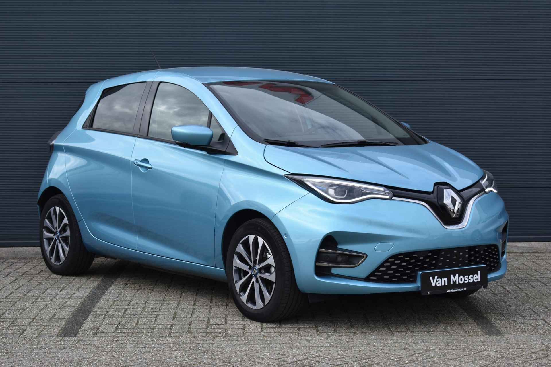 Renault ZOE R135 Intens 52 kWh (ex Accu) 136pk | Warmtepomp | Navigatie | Achteruitrijcamera | Parkeersensoren | LMV 16'' - 3/38