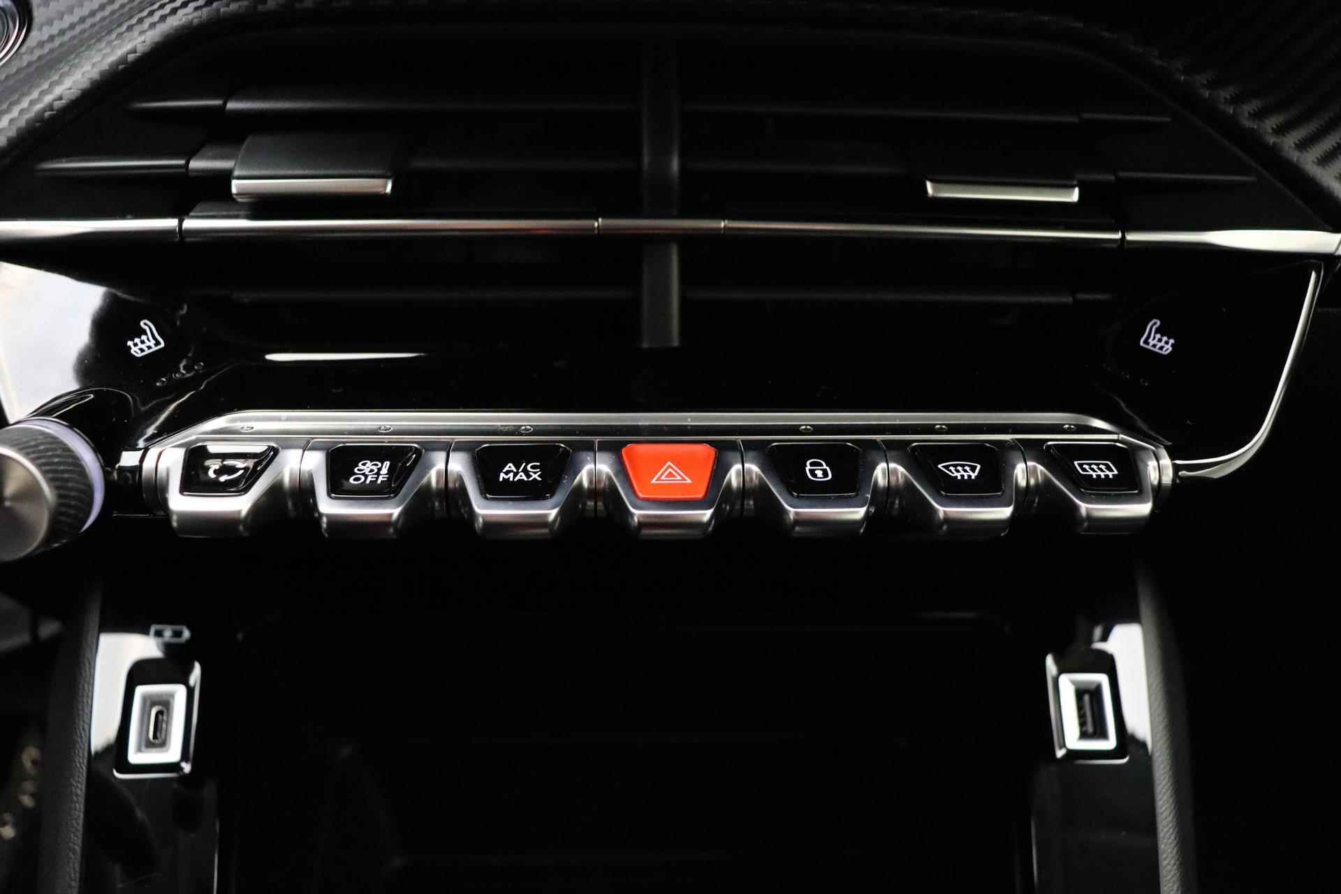Peugeot e-208 EV Active Pack 50 kWh 100% Elektrisch | 3-Fase  | Parkeersensor Achter | Stoelverwarming | Navigatie | Climate Control | - 21/36