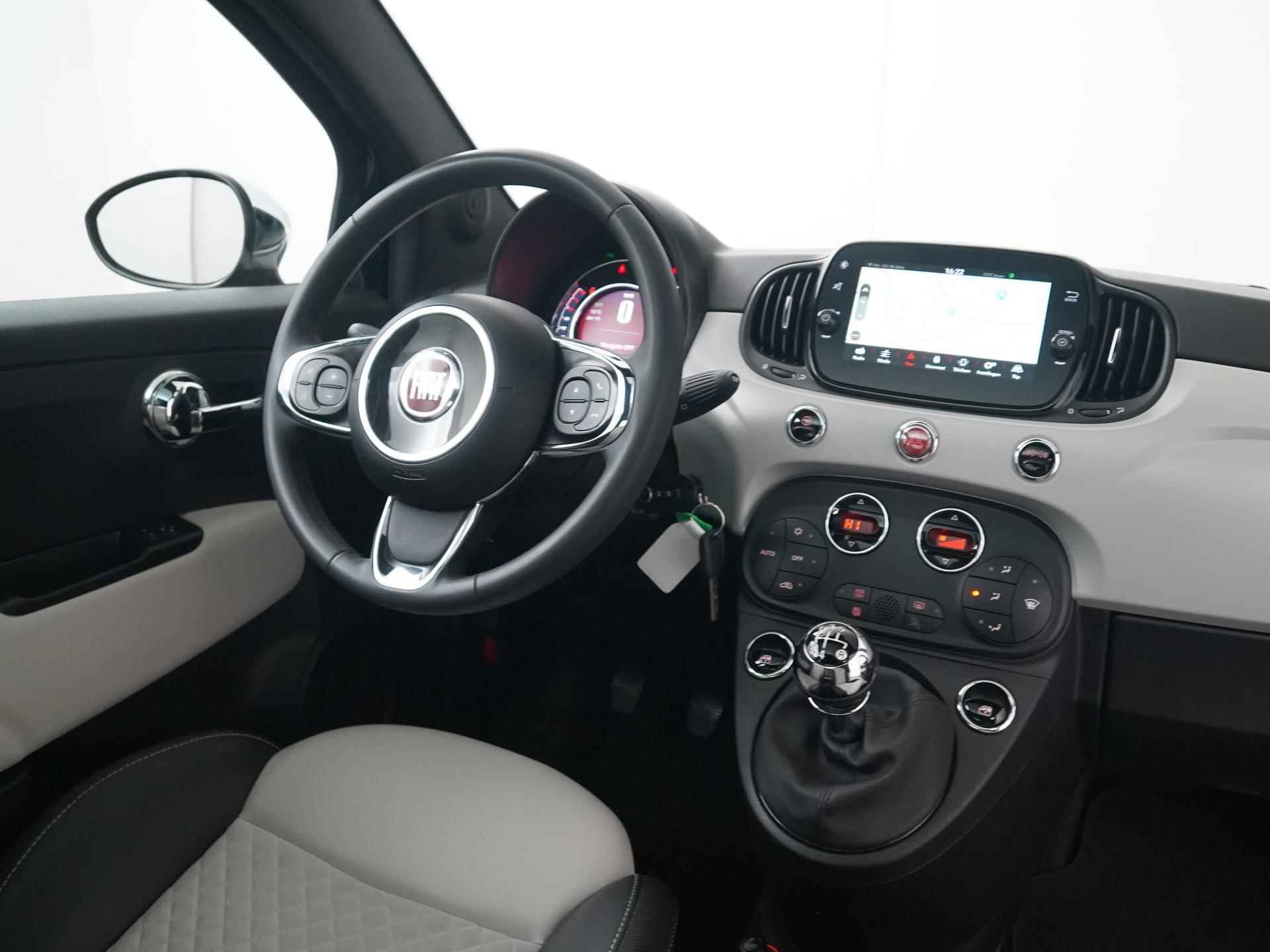 Fiat 500 1.2 Lounge | Panoramadak | Navigatie | Apple/Android Carplay | Zondag Open! - 5/31