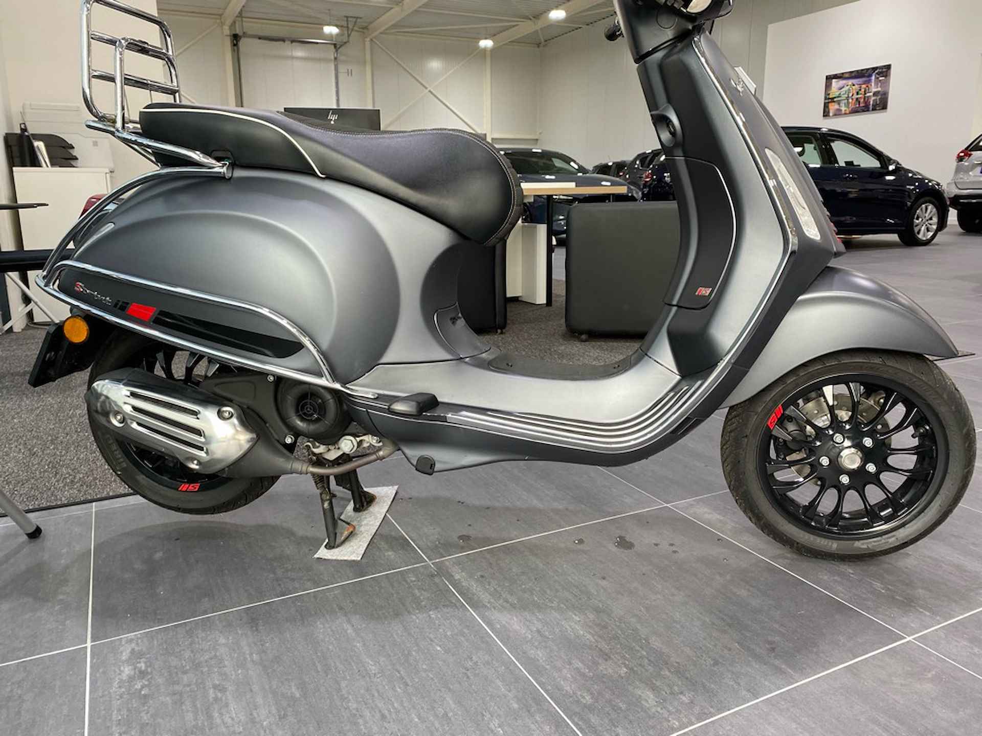 Piaggio Vespa Sprint 4T Sport + Alarm + Diverse Accessoires | Keurig!! - 7/9