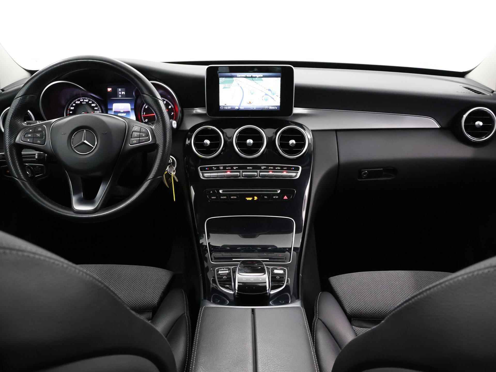 Mercedes-Benz C-klasse Estate Avantgarde 180 | Navigatie | Led Koplampen | Agility Control | Cruise Control | Stoelverwarming | Climate Control | - 9/44