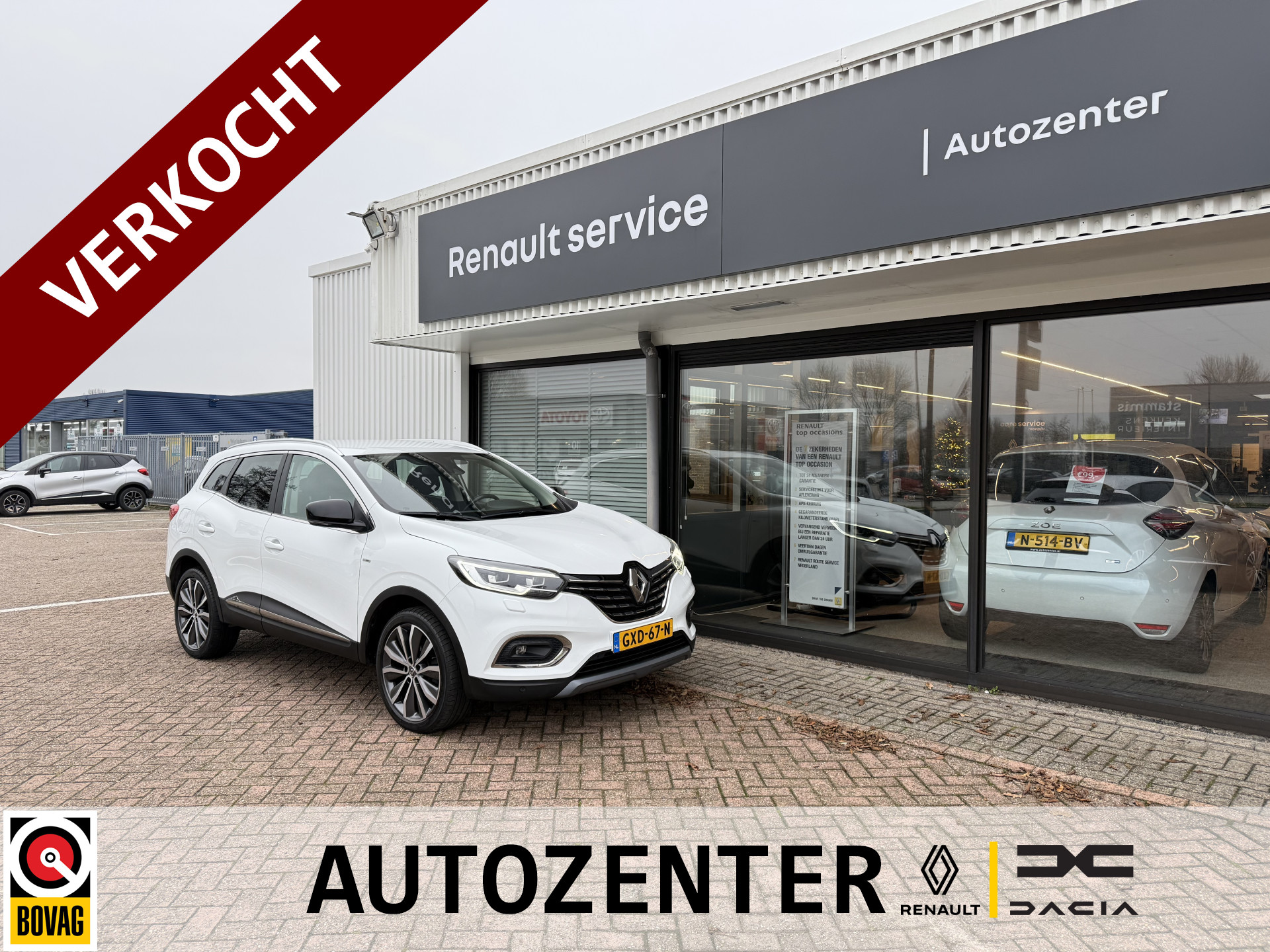 Renault Kadjar Bose Tce 160 EDC automaat | afn. trekhaak | stoelverwarming | tijdelijk gratis Top Afleverpakket twv Eur 695