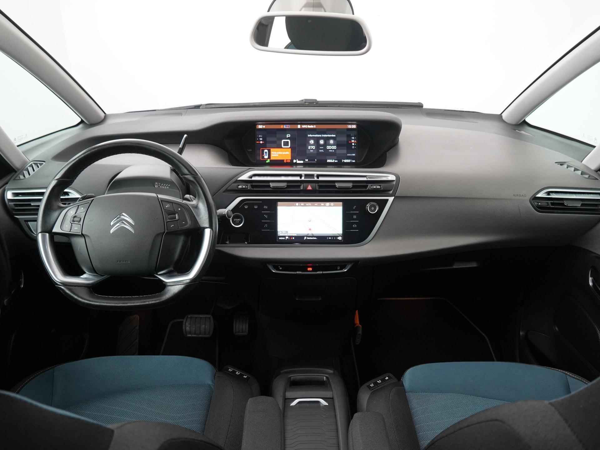 Citroen C4 Picasso 1.2 PureTech Feel Navigatie|Lm Velgen|a uitrijcamera|Trekhaak - 12/21