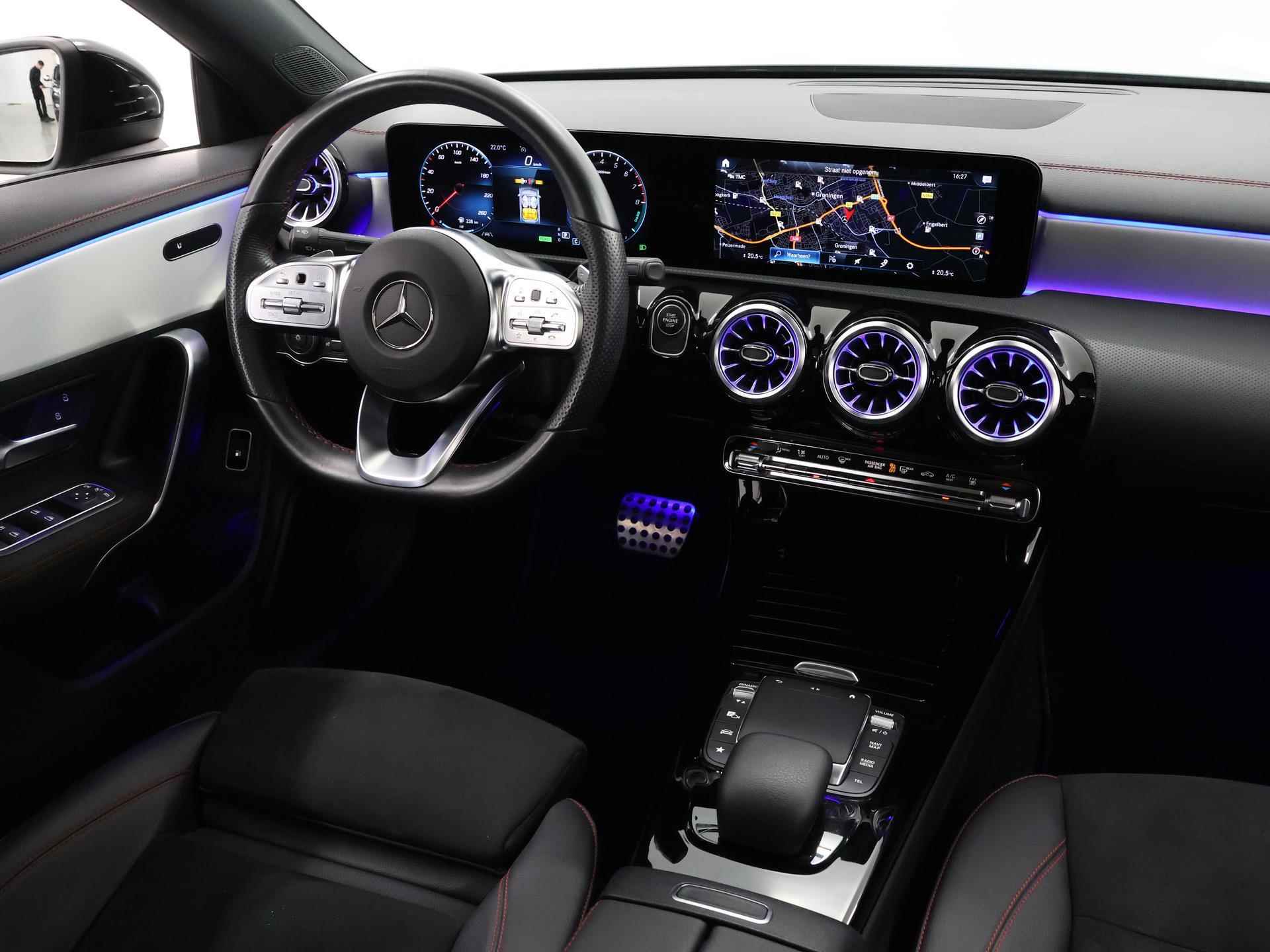 Mercedes-Benz CLA-klasse 250 e AMG Line | Panoramadak | Nightpakket | Keyless Go | Dodehoekassistent | achteruitrijcamera | - 10/45