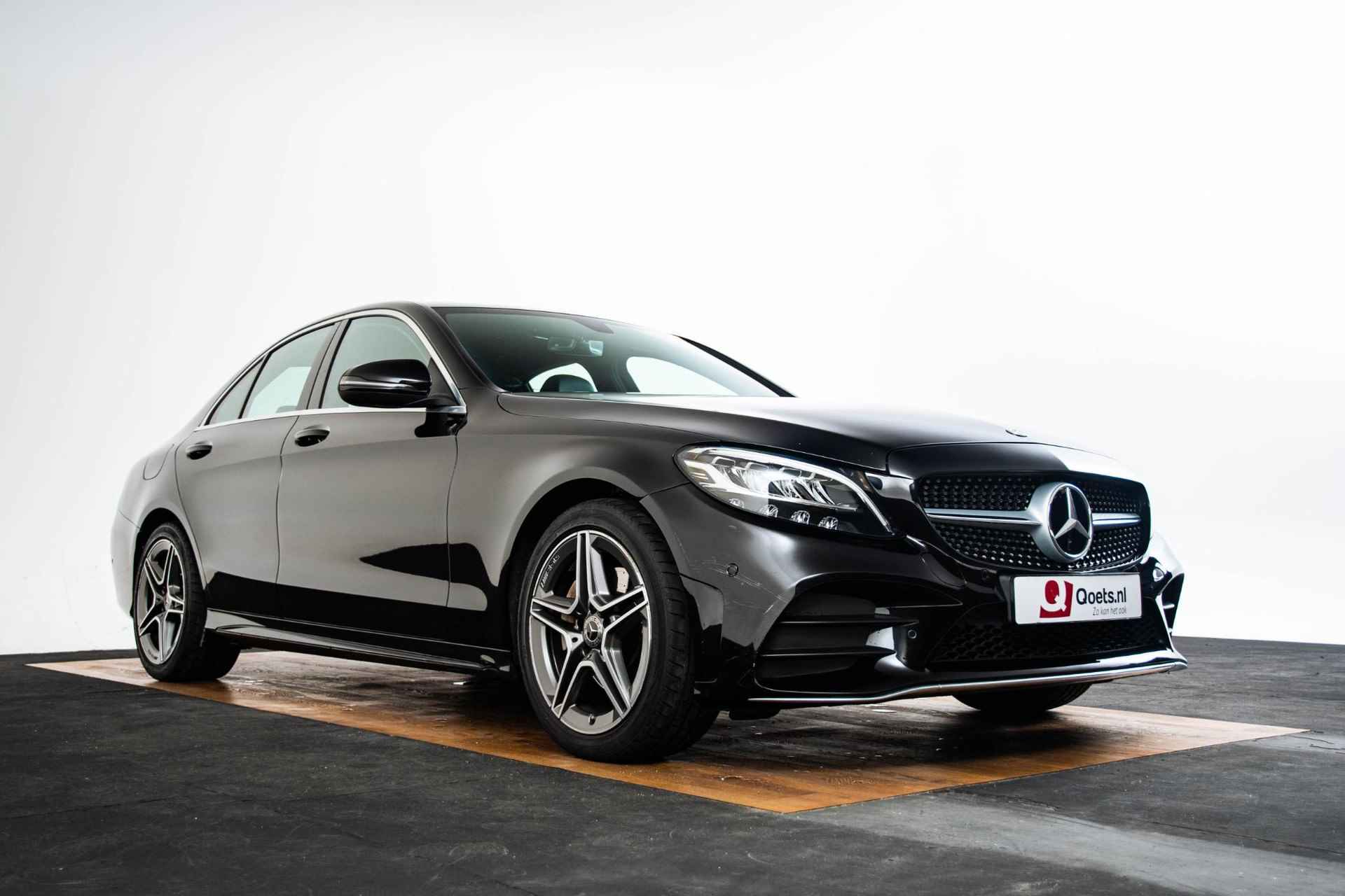 Mercedes-Benz C-klasse 180 Business Solution AMG Ixterieur/Intereur - Sportonderstel - Multifunctioneel sportstuur - Comfortpakket - Stoelverwarming voor - Spiegelpakket - Led koplampen - DAB - - 24/69