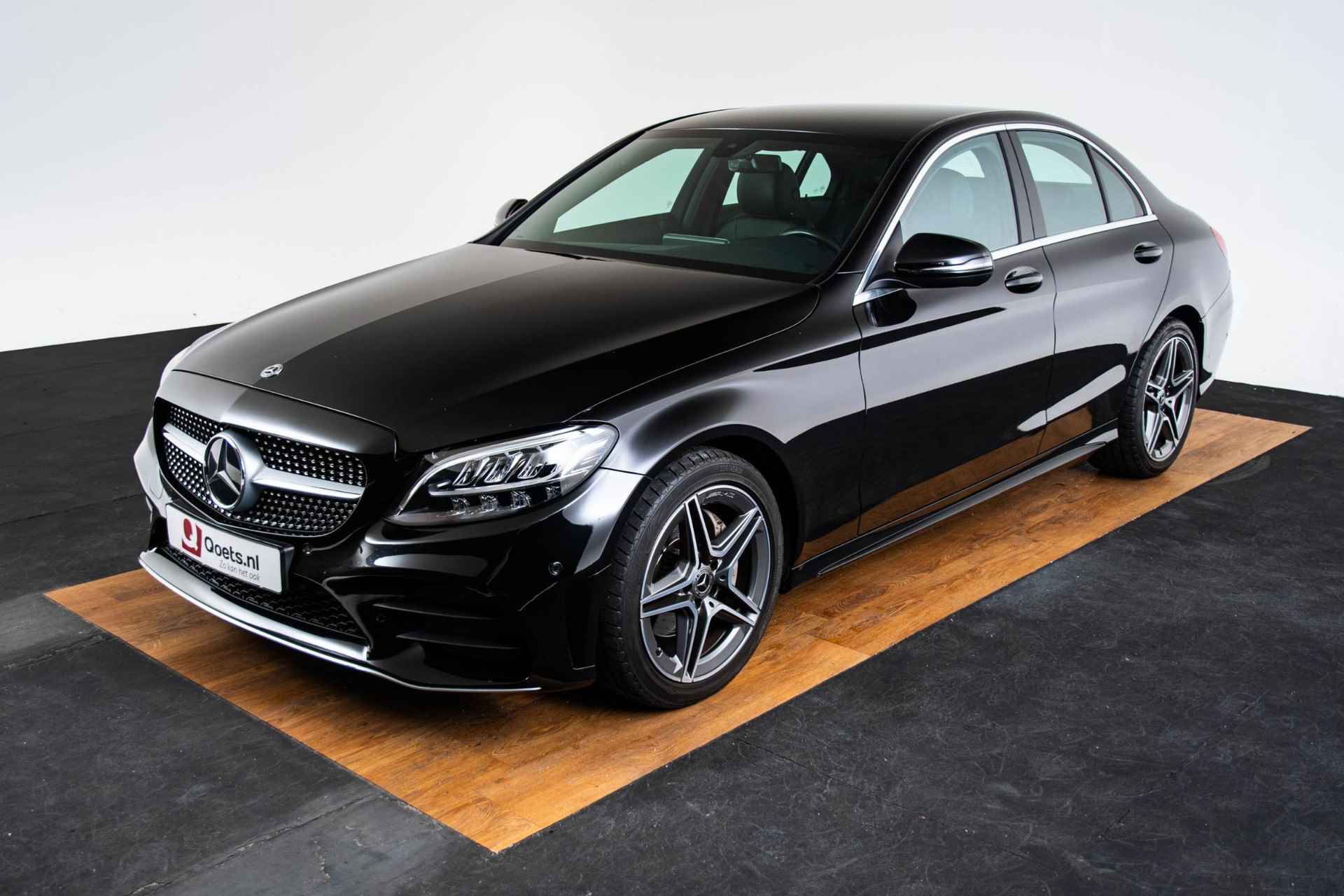 Mercedes-Benz C-klasse 180 Business Solution AMG Ixterieur/Intereur - Sportonderstel - Multifunctioneel sportstuur - Comfortpakket - Stoelverwarming voor - Spiegelpakket - Led koplampen - DAB - - 59/69