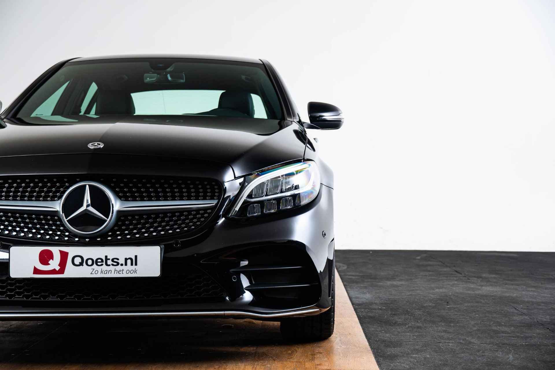 Mercedes-Benz C-klasse 180 Business Solution AMG Ixterieur/Intereur - Sportonderstel - Multifunctioneel sportstuur - Comfortpakket - Stoelverwarming voor - Spiegelpakket - Led koplampen - DAB - - 60/69