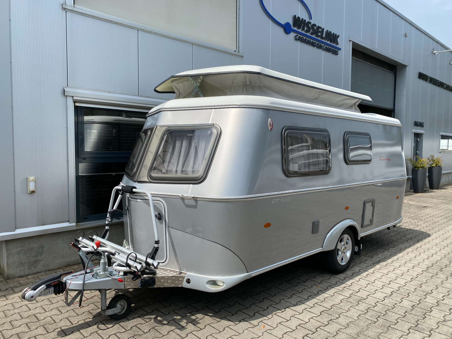 Eriba Touring Troll 550 GT Silver Voortent INCL. STALLING