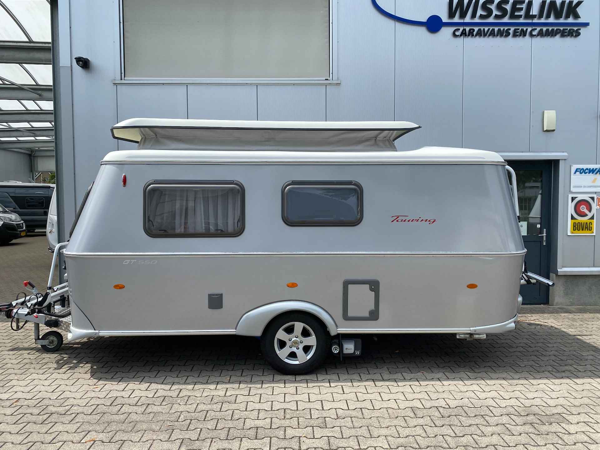 Eriba Touring Troll 550 GT Silver Voortent INCL. STALLING - 3/22