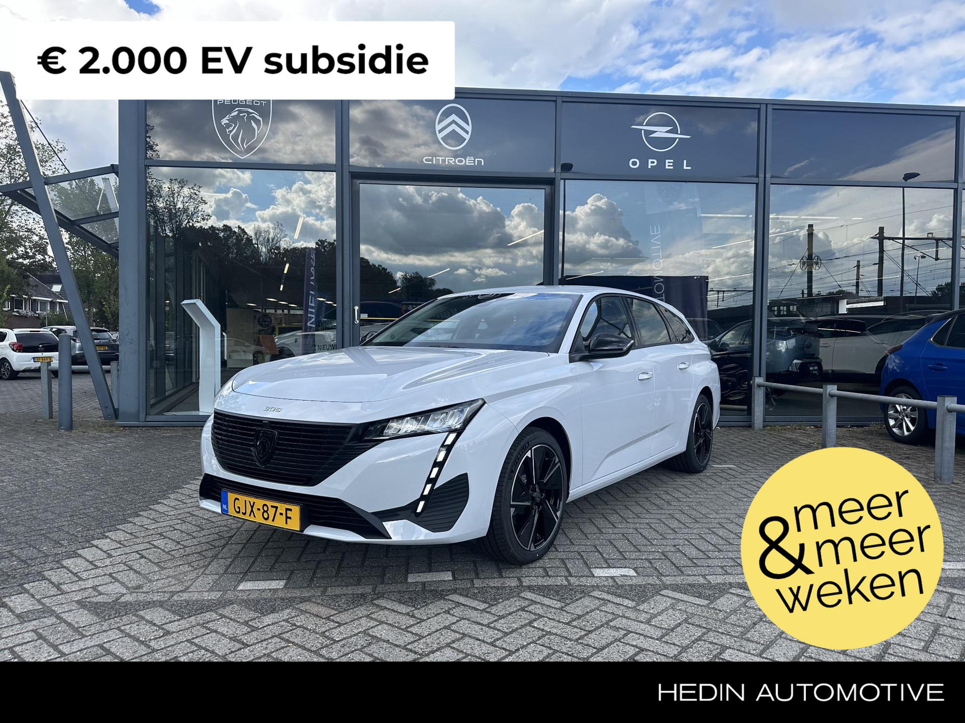 Peugeot e-308 SW Style EV 54 kWh €2.000 EV SUBSIDIE | NAV BY APP| 3-FASE | CARPLAY/ANDROID | CRUSIE CONTROL |