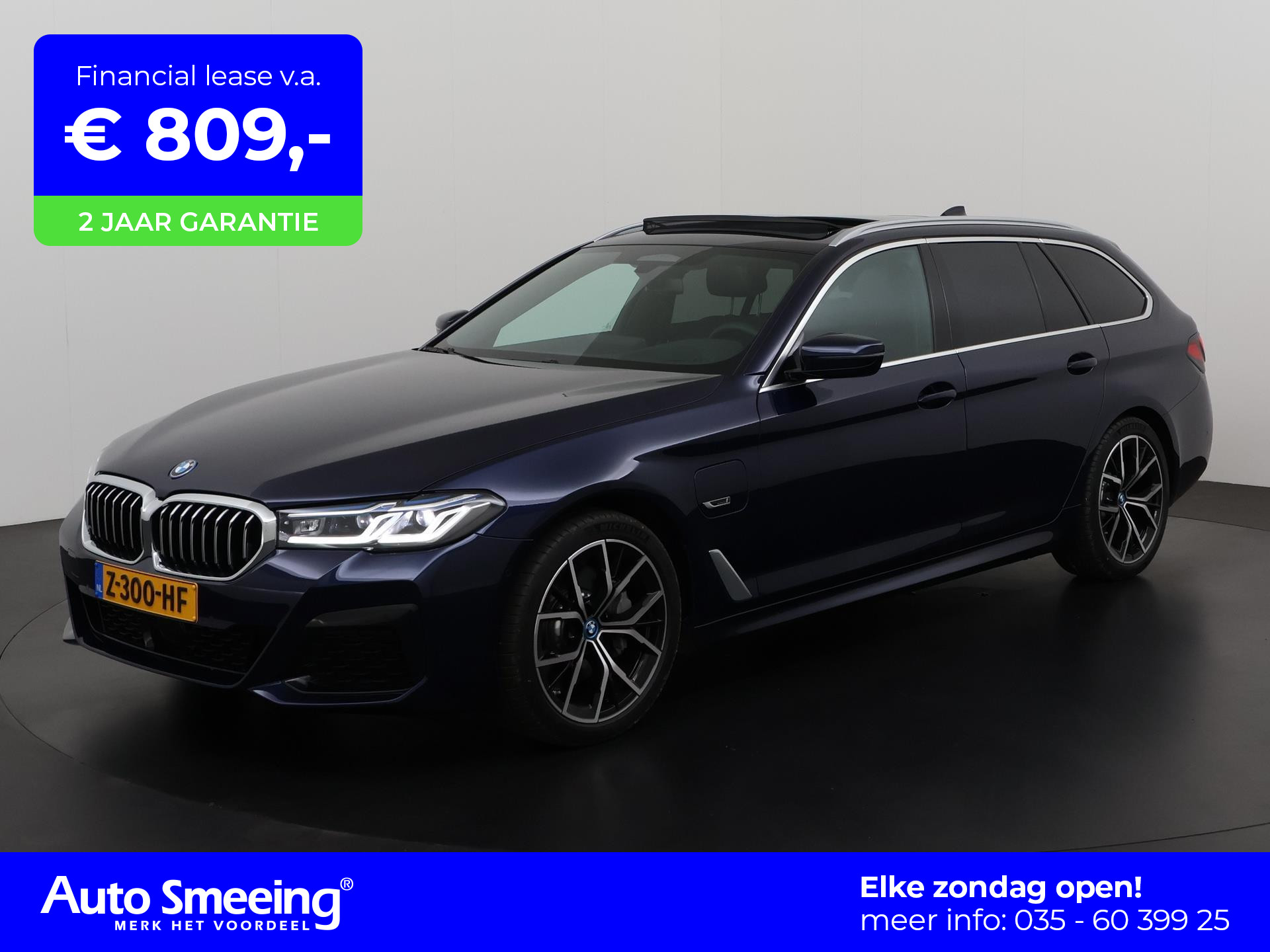 BMW 5 Serie Touring 530e xDrive Business Edition Plus | Trekhaak | Virtual cockpit | Leder | Mem Stoel | Zondag Open!