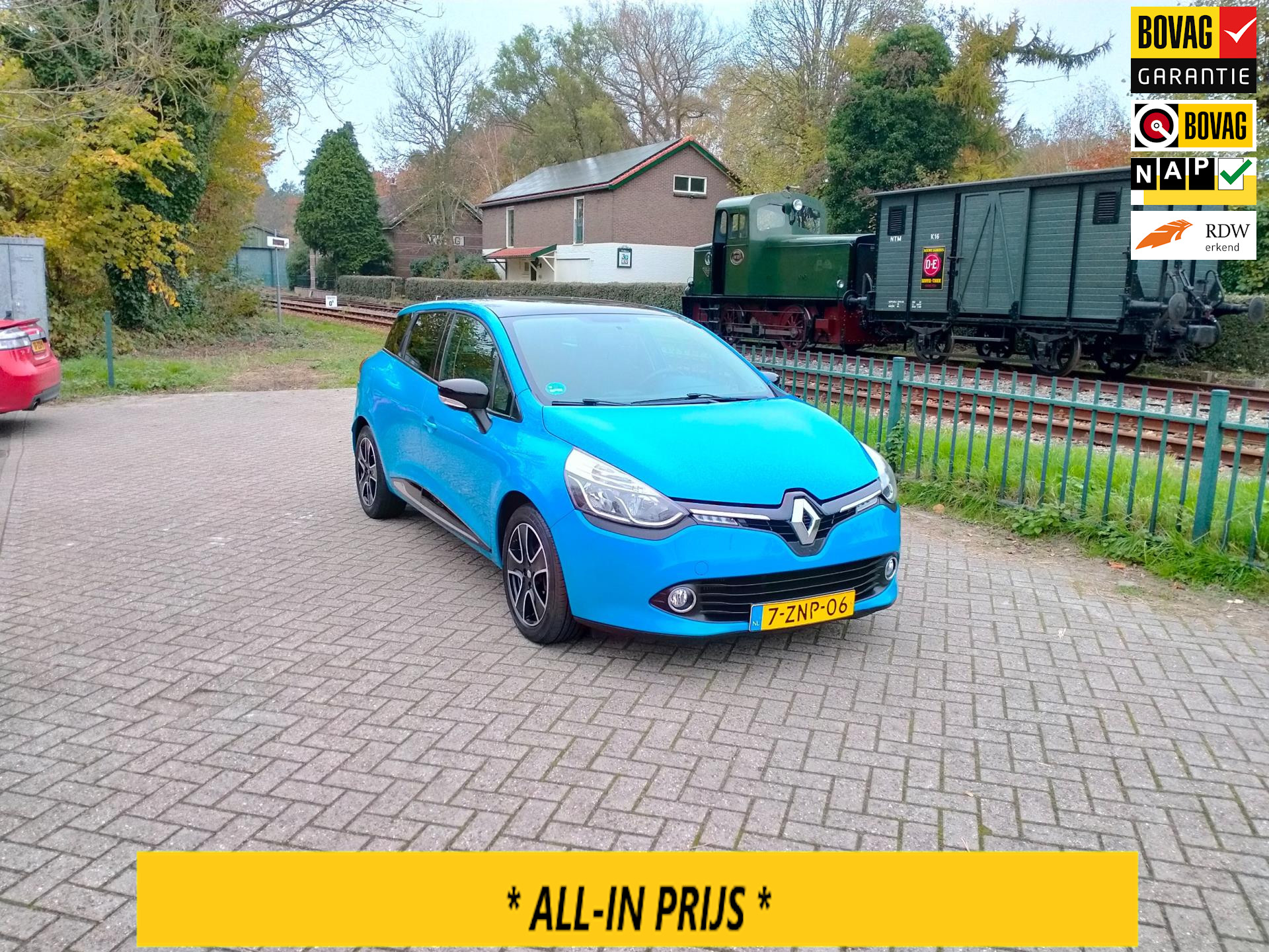 Renault Clio Estate 1.2 Dynamique AUTOMAAT PANORAMADAK airco RIJKLAAR