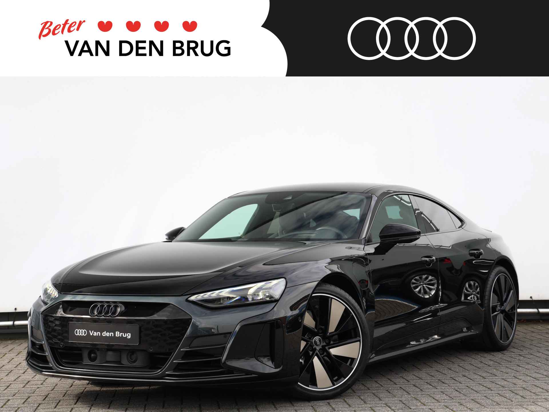 Audi e-tron GT 476pk | Head-up | Vierwiebesturing | Luchtvering | B&O | Ventilatie + massage | 360° camera | Keyless | Elek. stoelen | Assistentiepakket plus - 1/64