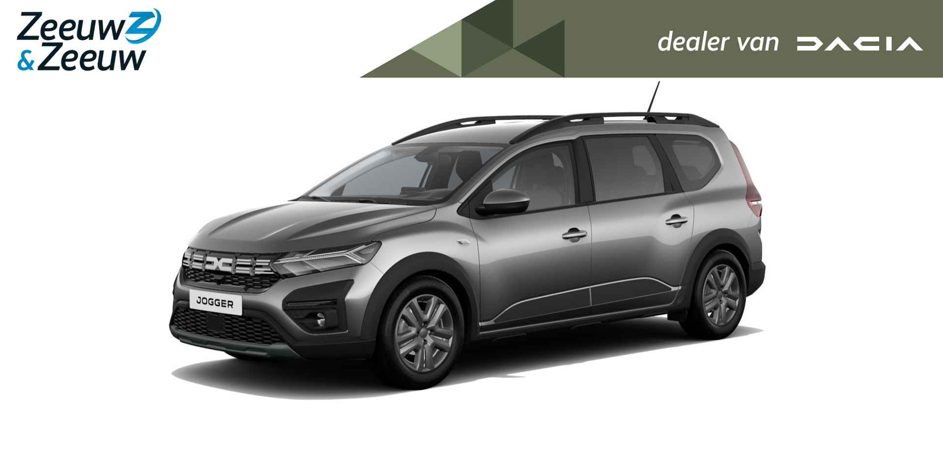 Dacia Jogger Hybrid 140 Expression 7p. | Profiteer nu van €500,- EXTRA korting met de Dacia Experience Days | + De Dacia 50/50 Deal tegen 0,99% rente ! | Nu uit voorraad leverbaar | - 1/13