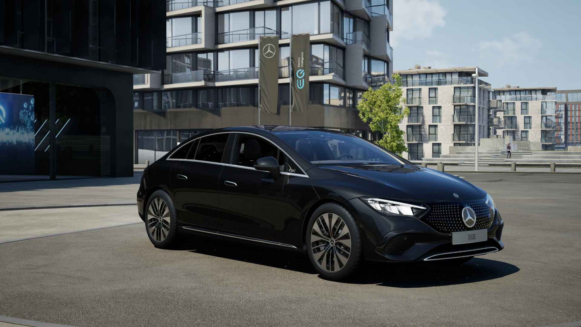 Mercedes-Benz EQE 300 Business Solution 90 kWh | Rijassistentiepakket | Trekhaak | Parkeerpakket met achteruitrijcamera | KEYLESS GO-pakket | USB-pakket Plus | GUARD 360 ° Vehicle protection | Business Plus Pack | Dodehoekassistent | - 9/25