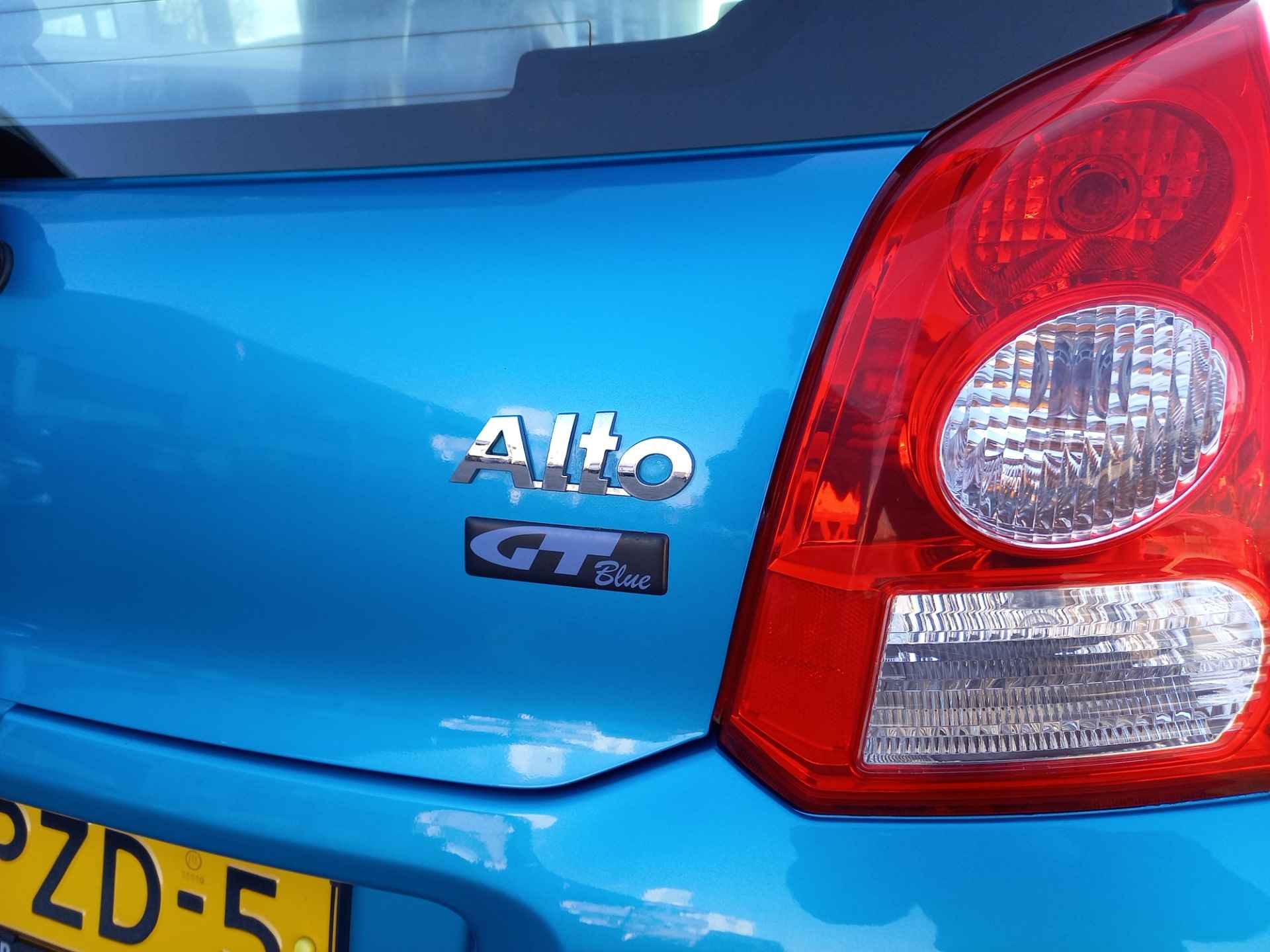 Suzuki Alto 1.0 Comfort Plus GT - GT-LINE - AIRCO - SPORT - NL AUTO - GT-BLUE - 9/30