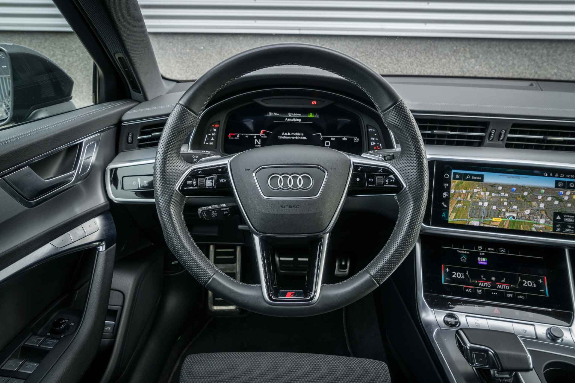 Audi A6 Avant 40 TFSI S edition | S-Tronic | Optiek Zwart | Electrische Stoelen | Navigatie - 27/45