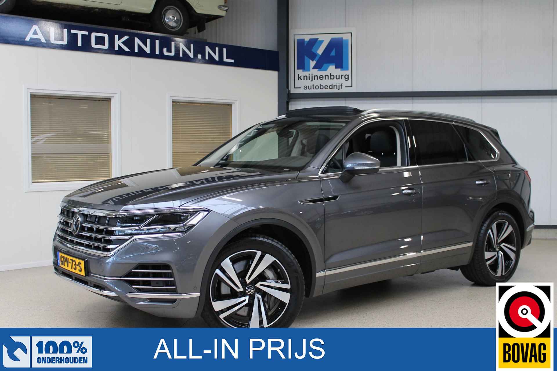 Volkswagen Touareg 3.0 TSi 380pk eHybrid 4MOTION | Full Options | 360° camera | Nachtzicht camera | H.U.D. | Luchtvering etc. | 100% (Dealer) onderhouden label | ALL-IN RIJKLAARPRIJS - 1/63