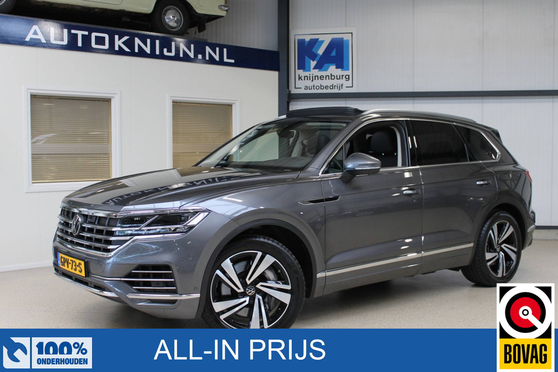 Volkswagen Touareg 3.0 TSi 380pk eHybrid 4MOTION | Full Options | 360° camera | Nachtzicht camera | H.U.D. | Luchtvering etc. | 100% (Dealer) onderhouden label | ALL-IN RIJKLAARPRIJS